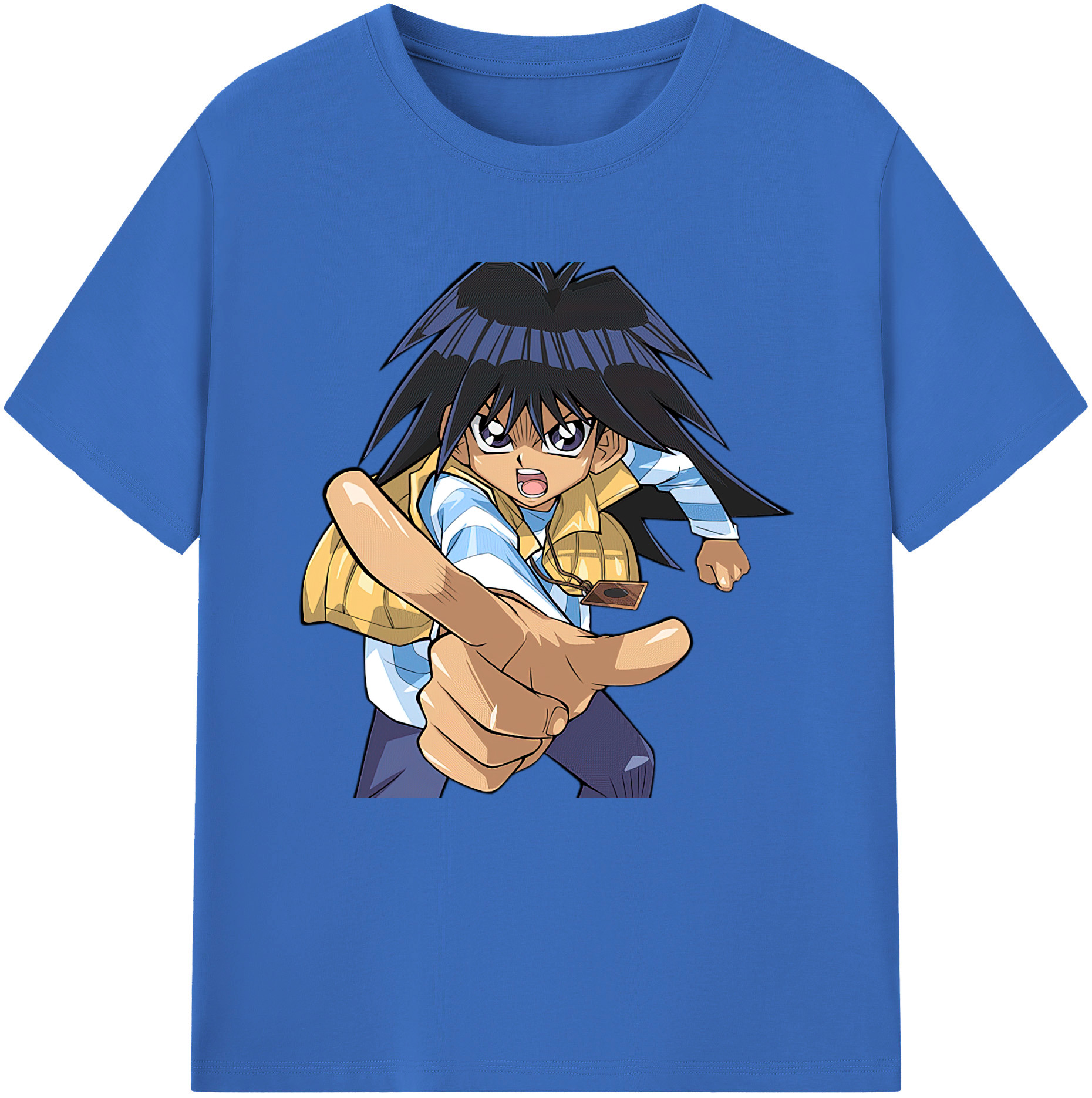 （画像用） 遊☆戯☆王 Yu-Gi-Oh! 綿100％半袖Tシャツ（フロントプリント）