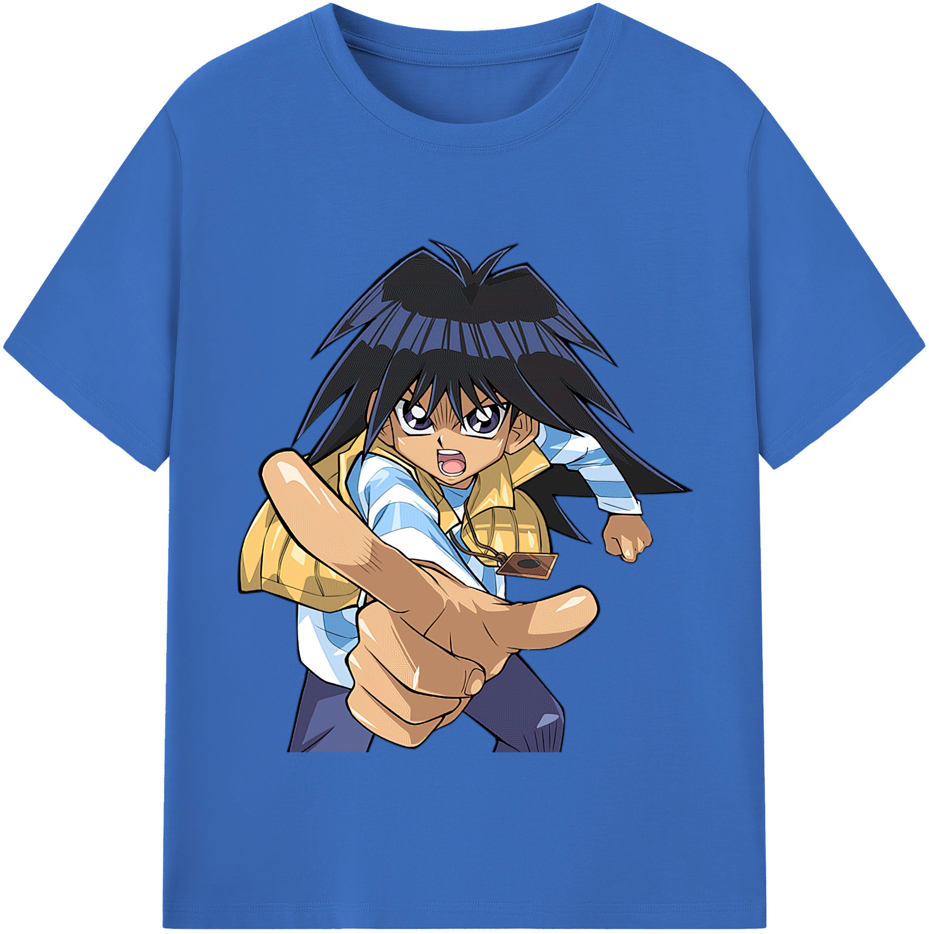 （画像用） 遊☆戯☆王 Yu-Gi-Oh! 綿100％半袖Tシャツ（フロントプリント）