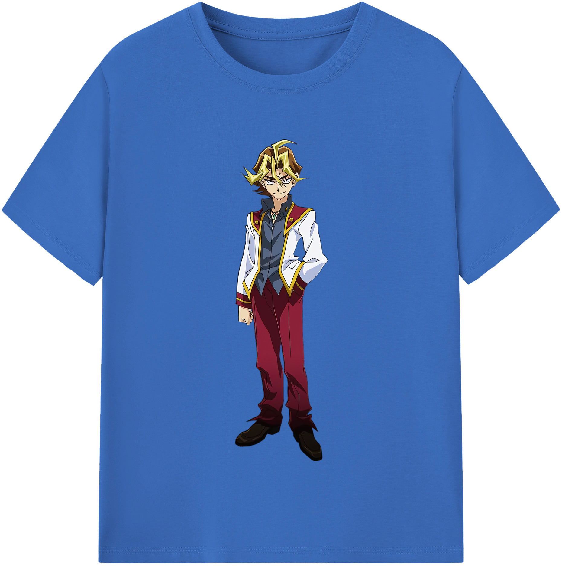 （画像用） 遊☆戯☆王 Yu-Gi-Oh! 綿100％半袖Tシャツ（フロントプリント）