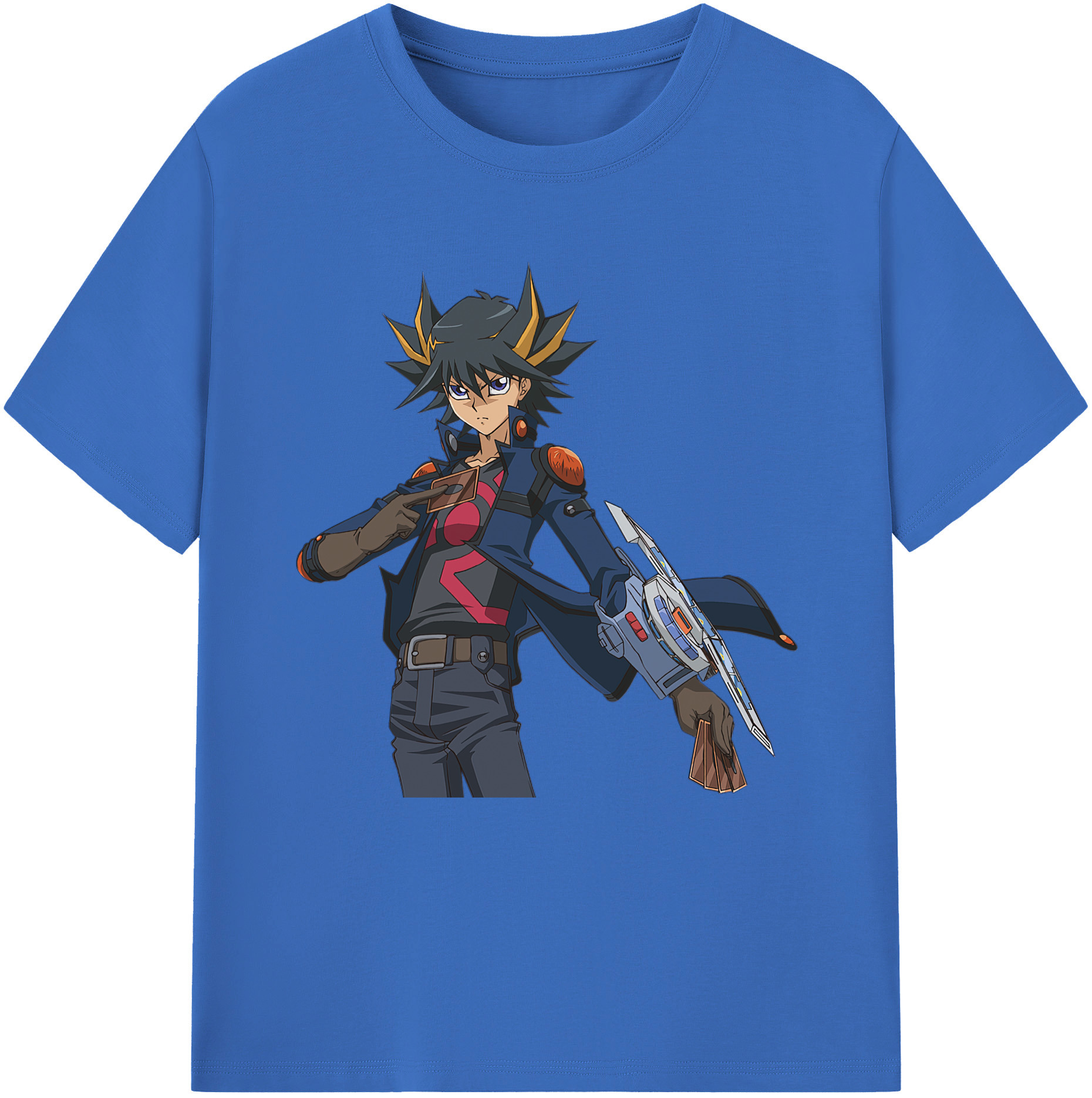 （画像用） 遊☆戯☆王 Yu-Gi-Oh! 綿100％半袖Tシャツ（フロントプリント）