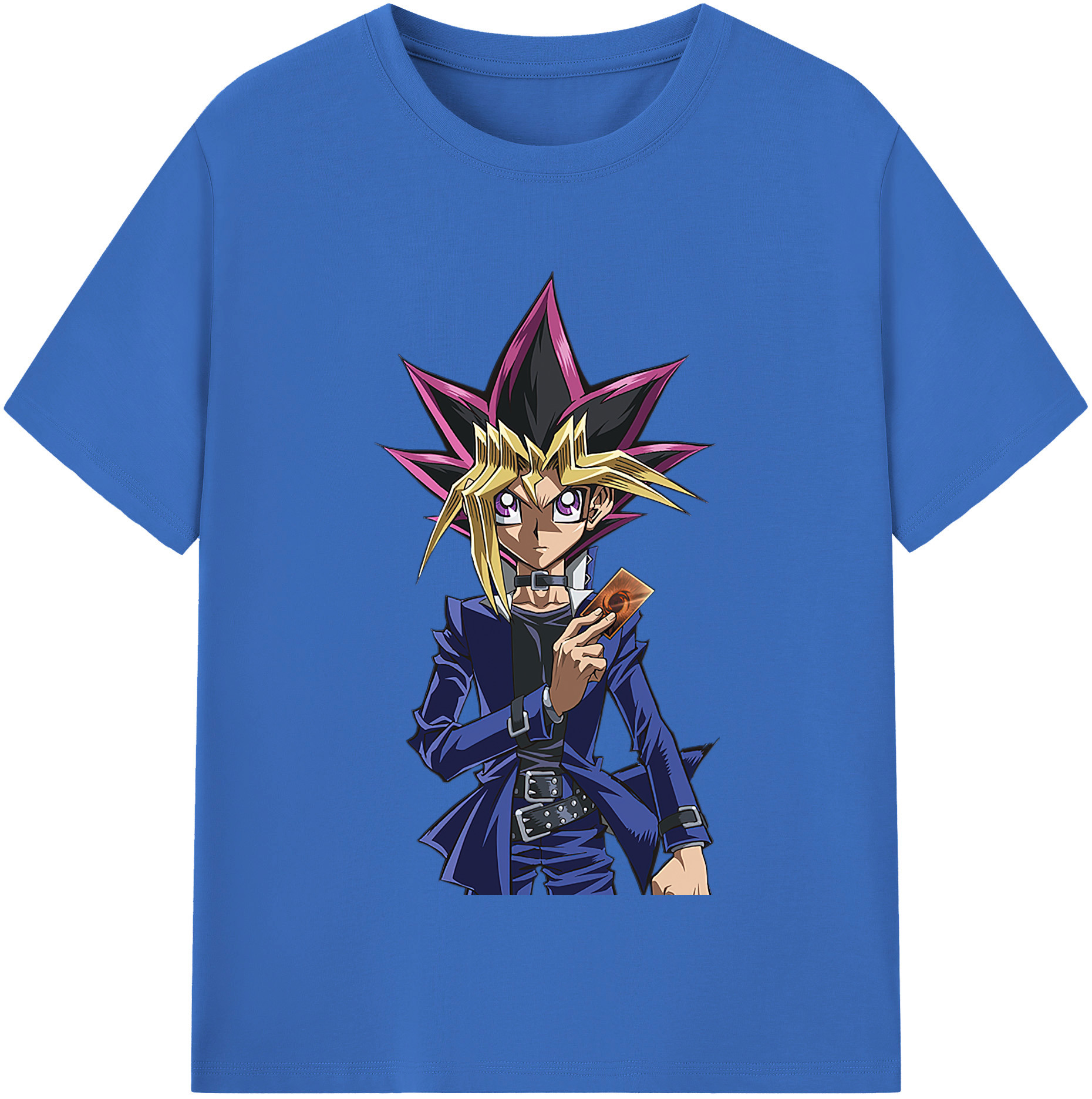 （画像用） 遊☆戯☆王 Yu-Gi-Oh! 綿100％半袖Tシャツ（フロントプリント）