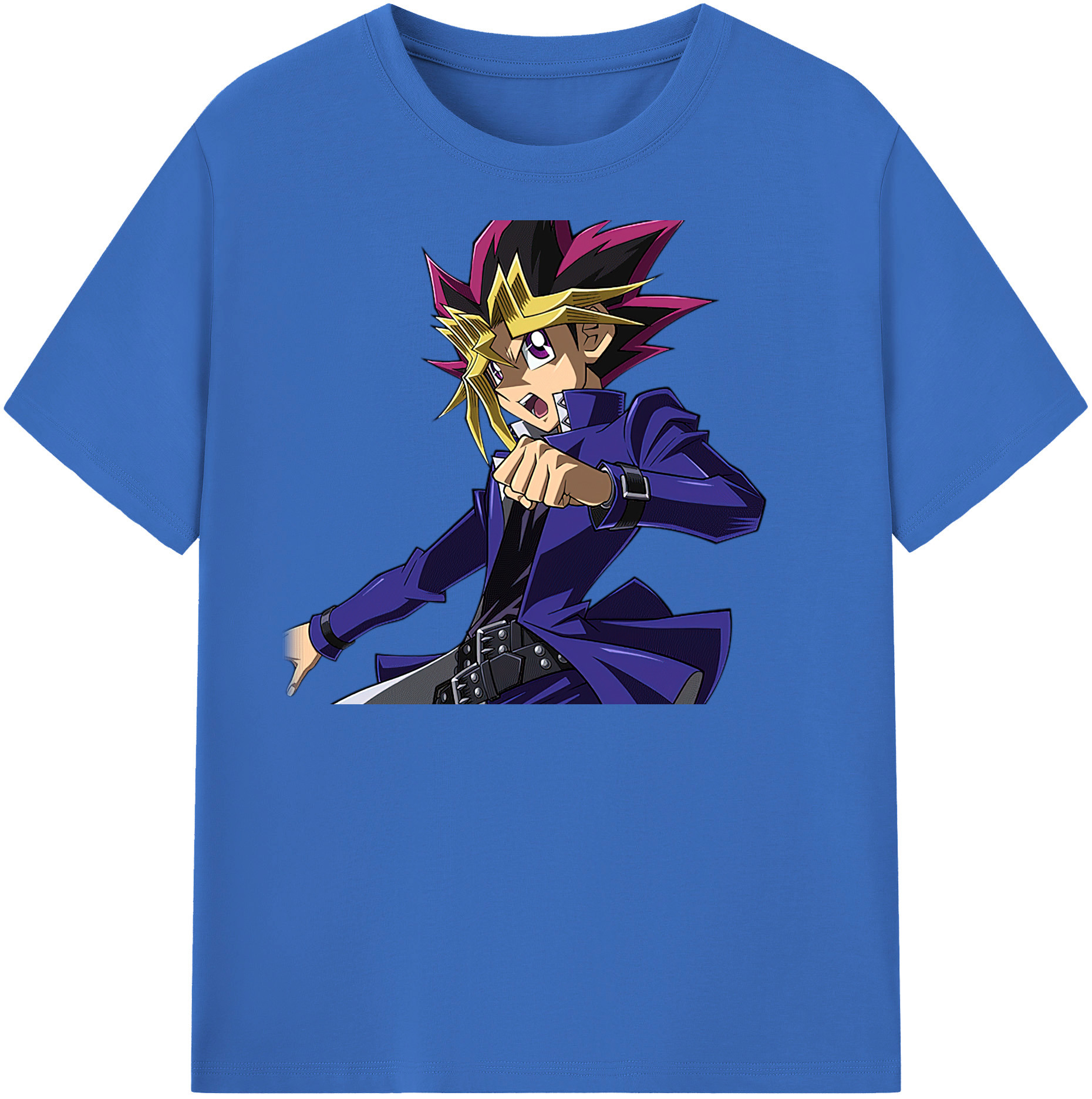 （画像用） 遊☆戯☆王 Yu-Gi-Oh! 綿100％半袖Tシャツ（フロントプリント）