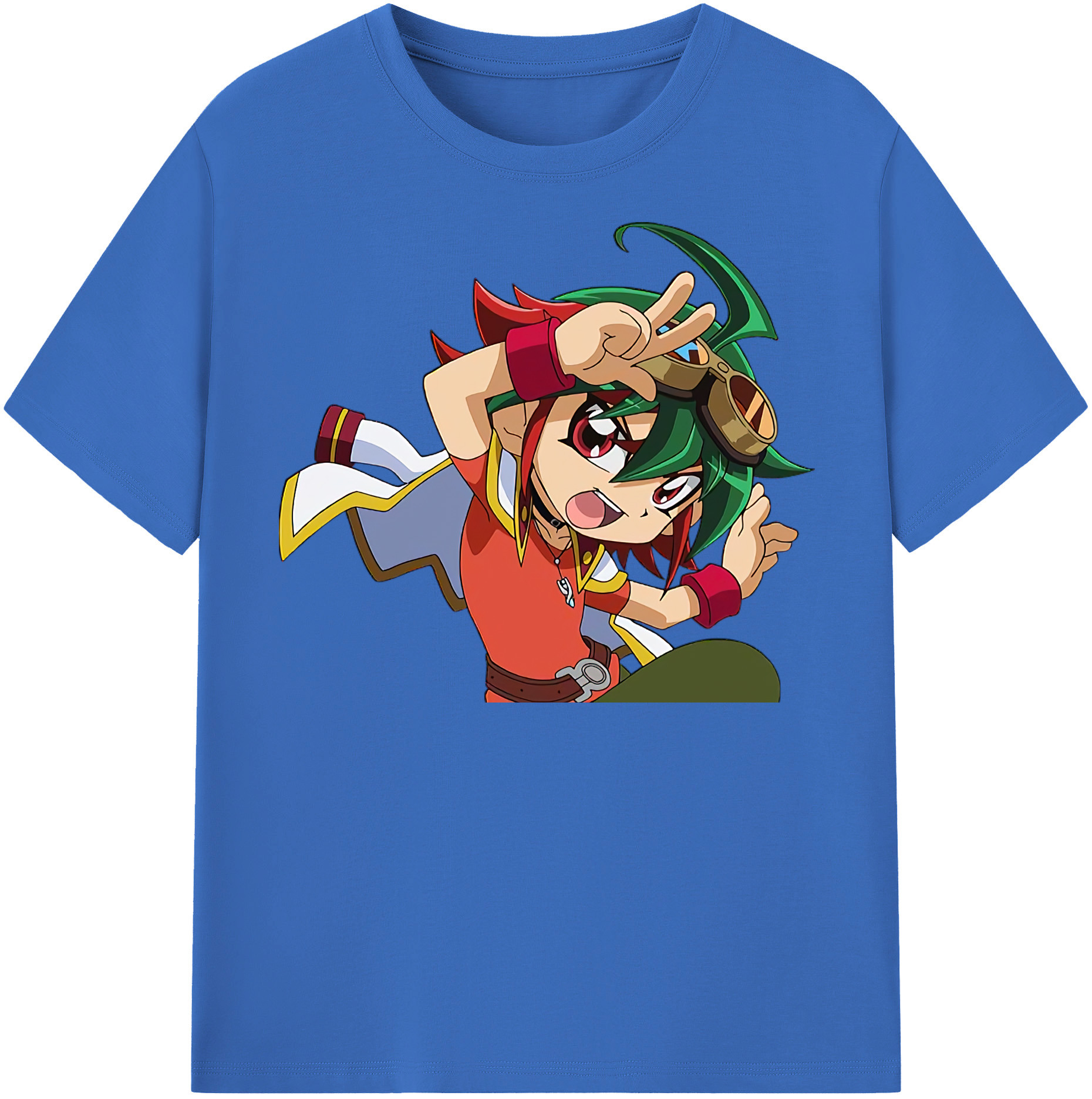 （画像用） 遊☆戯☆王 Yu-Gi-Oh! 綿100％半袖Tシャツ（フロントプリント）