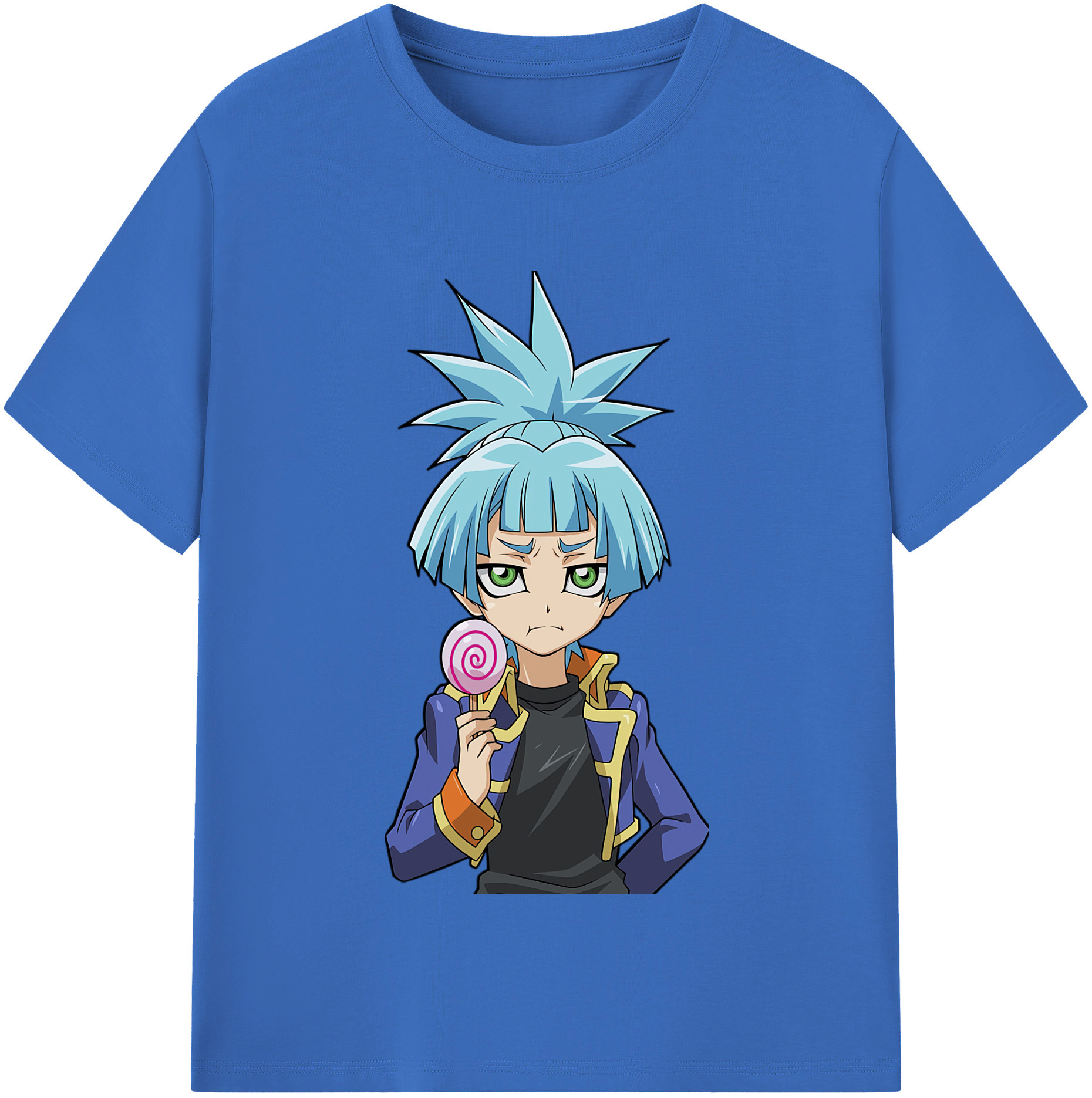 （画像用） 遊☆戯☆王 Yu-Gi-Oh! 綿100％半袖Tシャツ（フロントプリント）