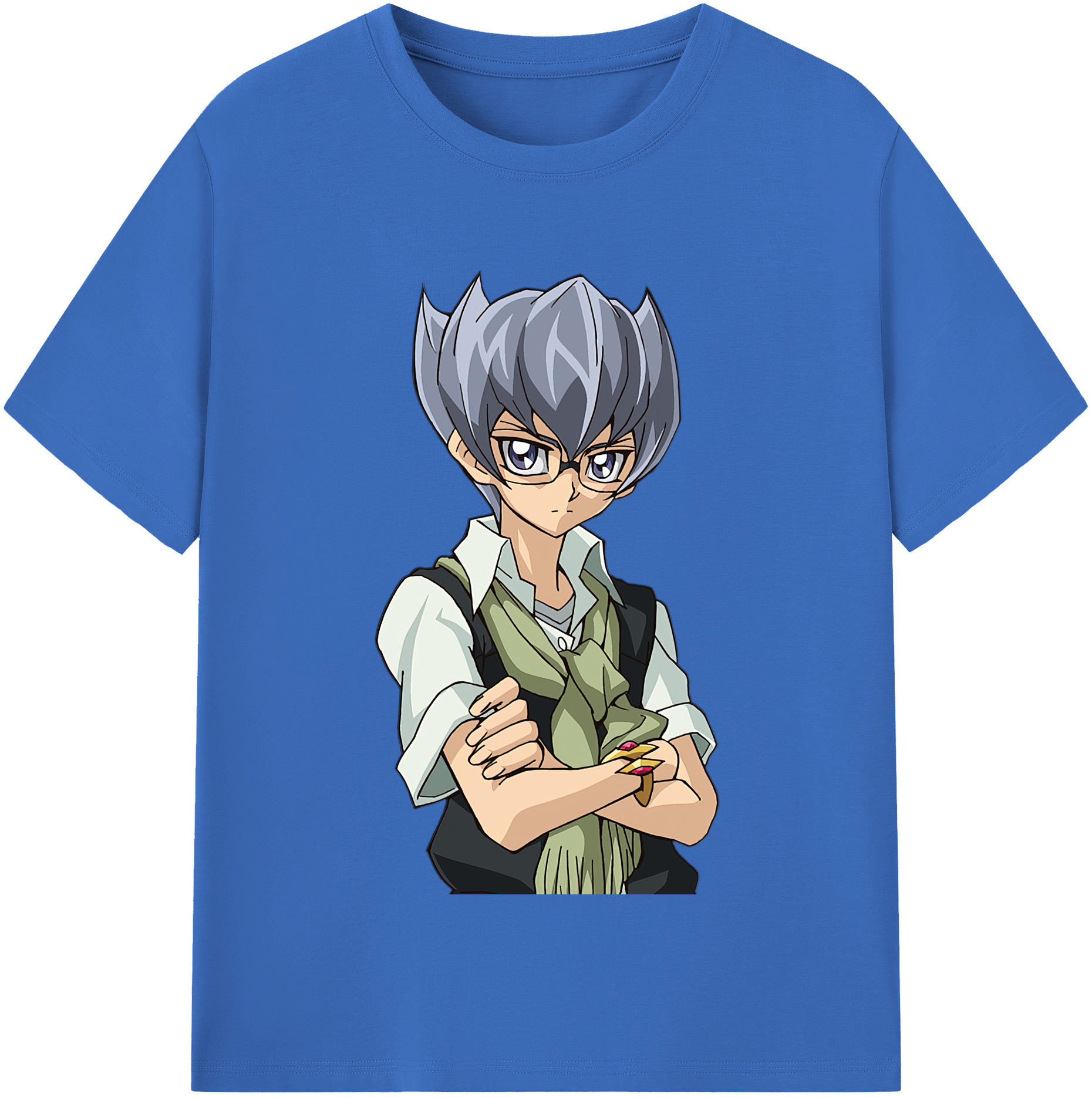 （画像用） 遊☆戯☆王 Yu-Gi-Oh! 綿100％半袖Tシャツ（フロントプリント）