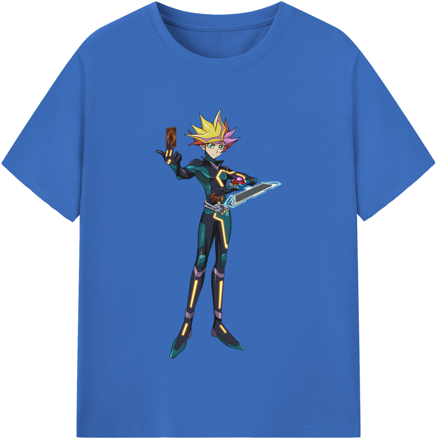 （画像用） 遊☆戯☆王 Yu-Gi-Oh! 綿100％半袖Tシャツ（フロントプリント）