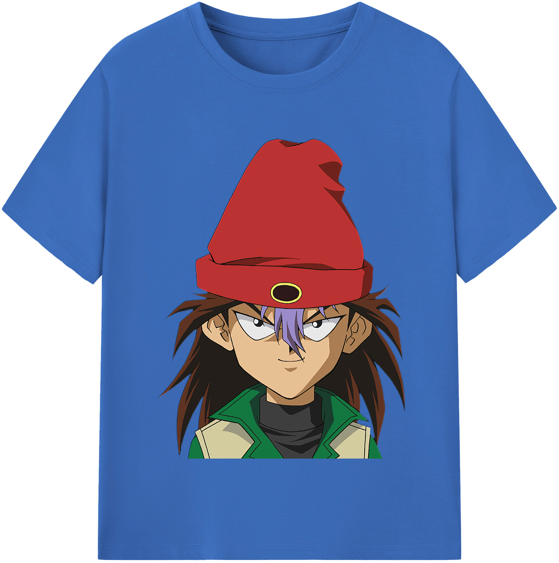 （画像用） 遊☆戯☆王 Yu-Gi-Oh! 綿100％半袖Tシャツ（フロントプリント）