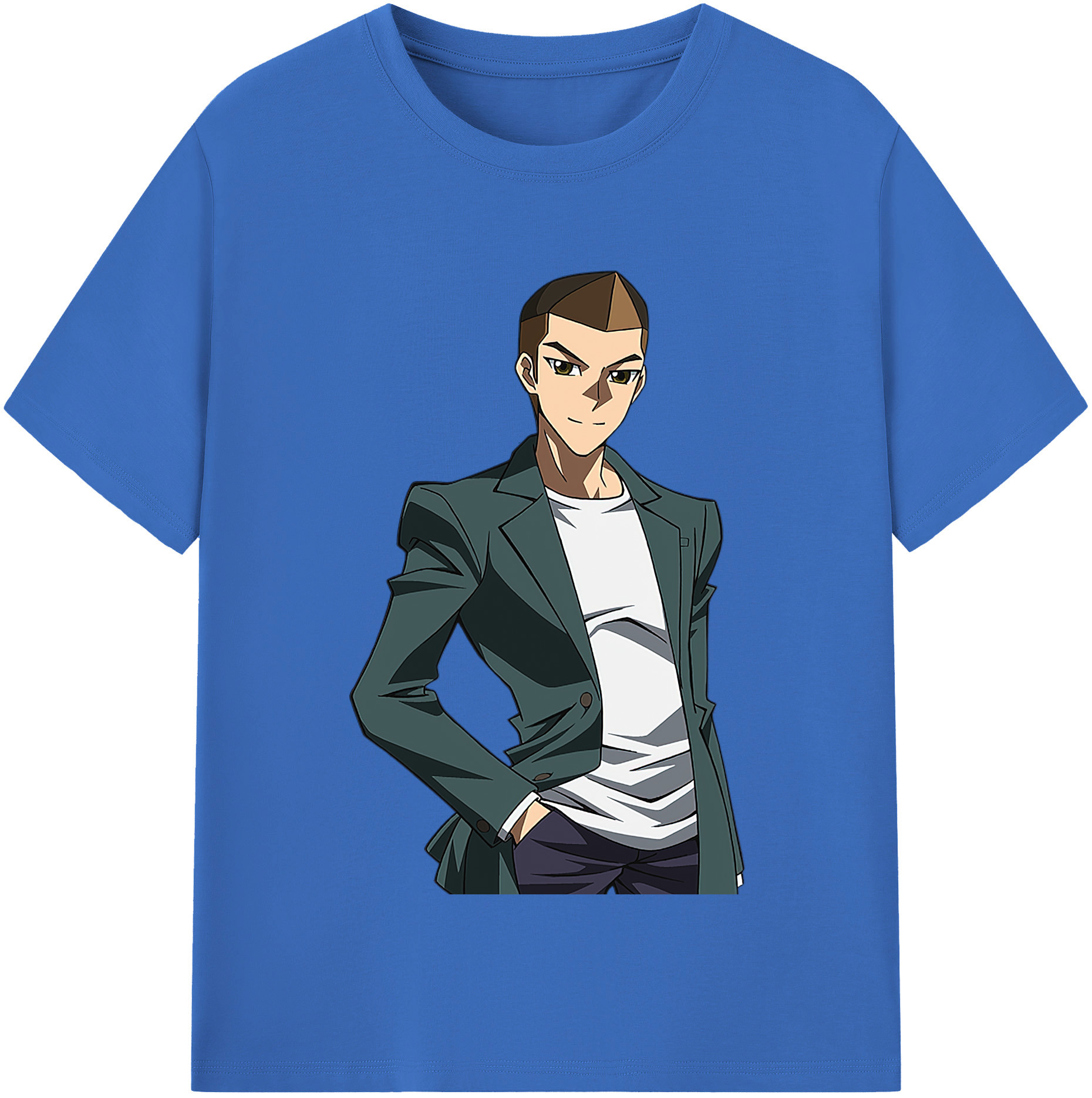 （画像用） 遊☆戯☆王 Yu-Gi-Oh! 綿100％半袖Tシャツ（フロントプリント）