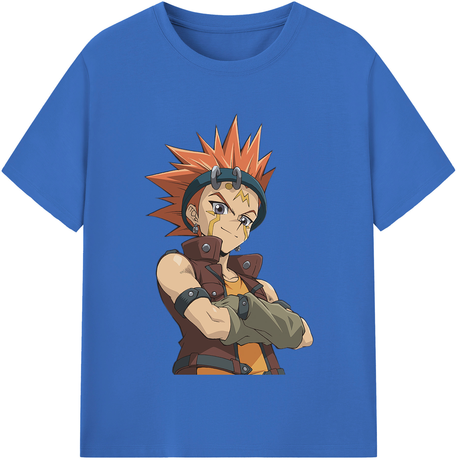 （画像用） 遊☆戯☆王 Yu-Gi-Oh! 綿100％半袖Tシャツ（フロントプリント）