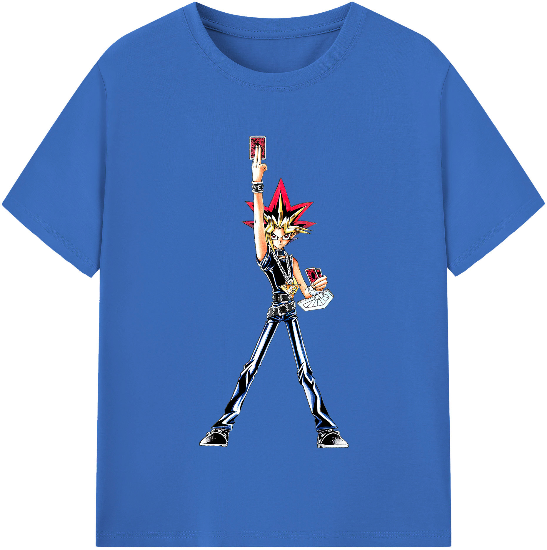 （画像用） 遊☆戯☆王 Yu-Gi-Oh! 綿100％半袖Tシャツ（フロントプリント）