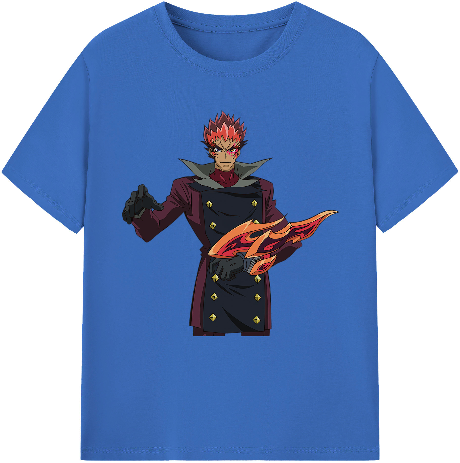 （画像用） 遊☆戯☆王 Yu-Gi-Oh! 綿100％半袖Tシャツ（フロントプリント）