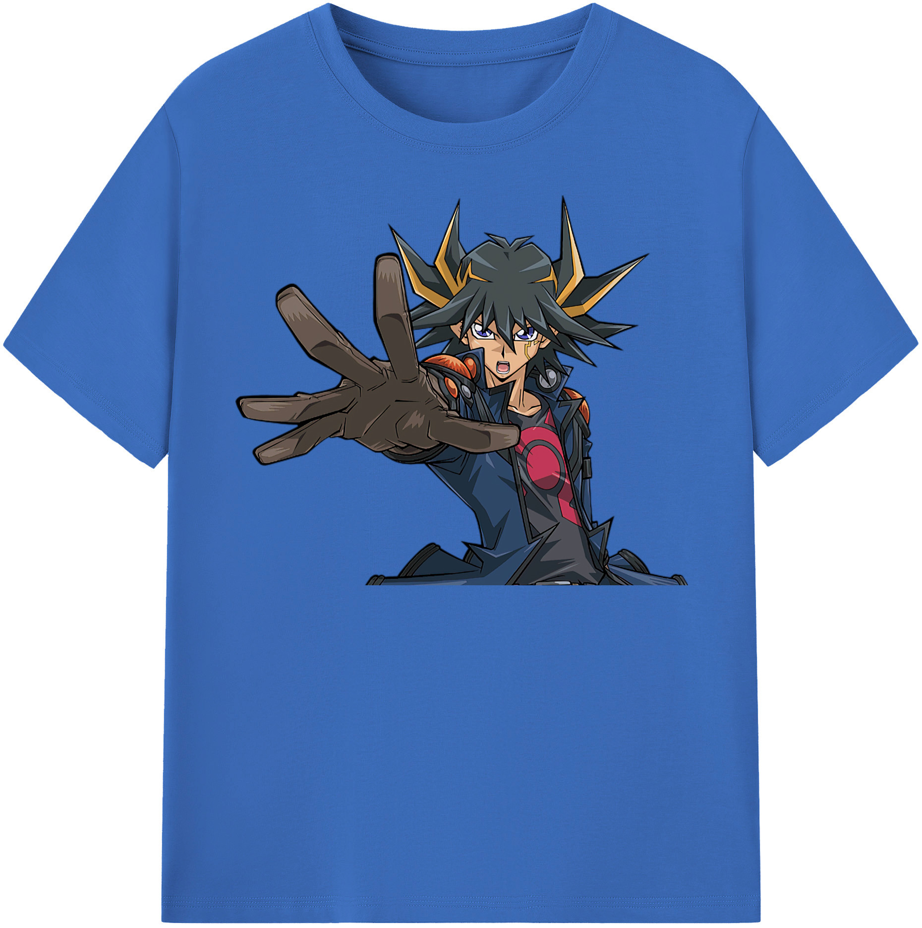 （画像用） 遊☆戯☆王 Yu-Gi-Oh! 綿100％半袖Tシャツ（フロントプリント）
