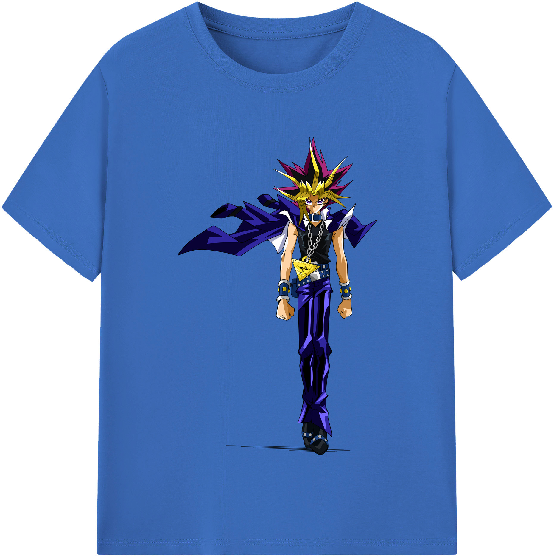 （画像用） 遊☆戯☆王 Yu-Gi-Oh! 綿100％半袖Tシャツ（フロントプリント）