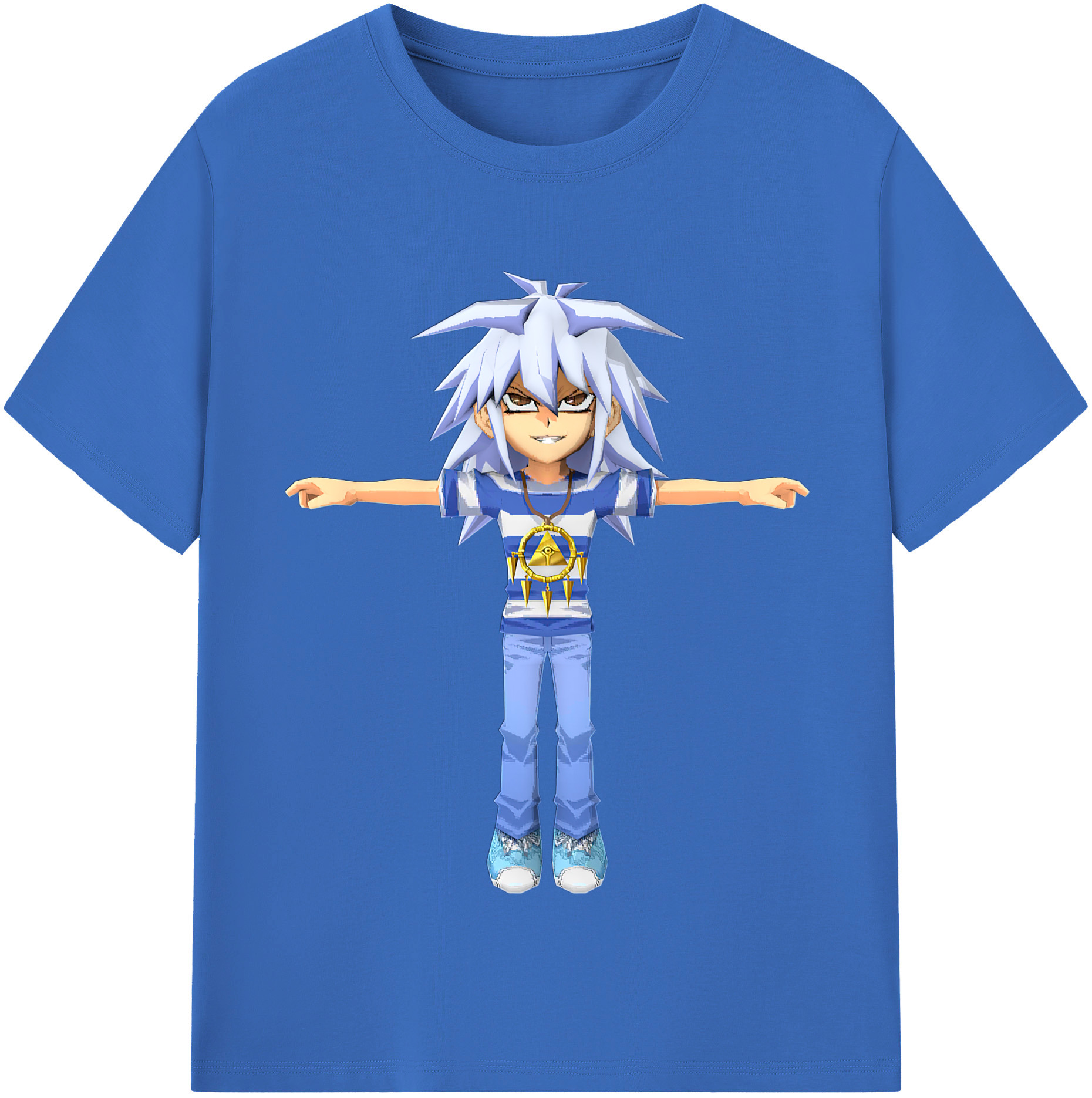 （画像用） 遊☆戯☆王 Yu-Gi-Oh! 綿100％半袖Tシャツ（フロントプリント）