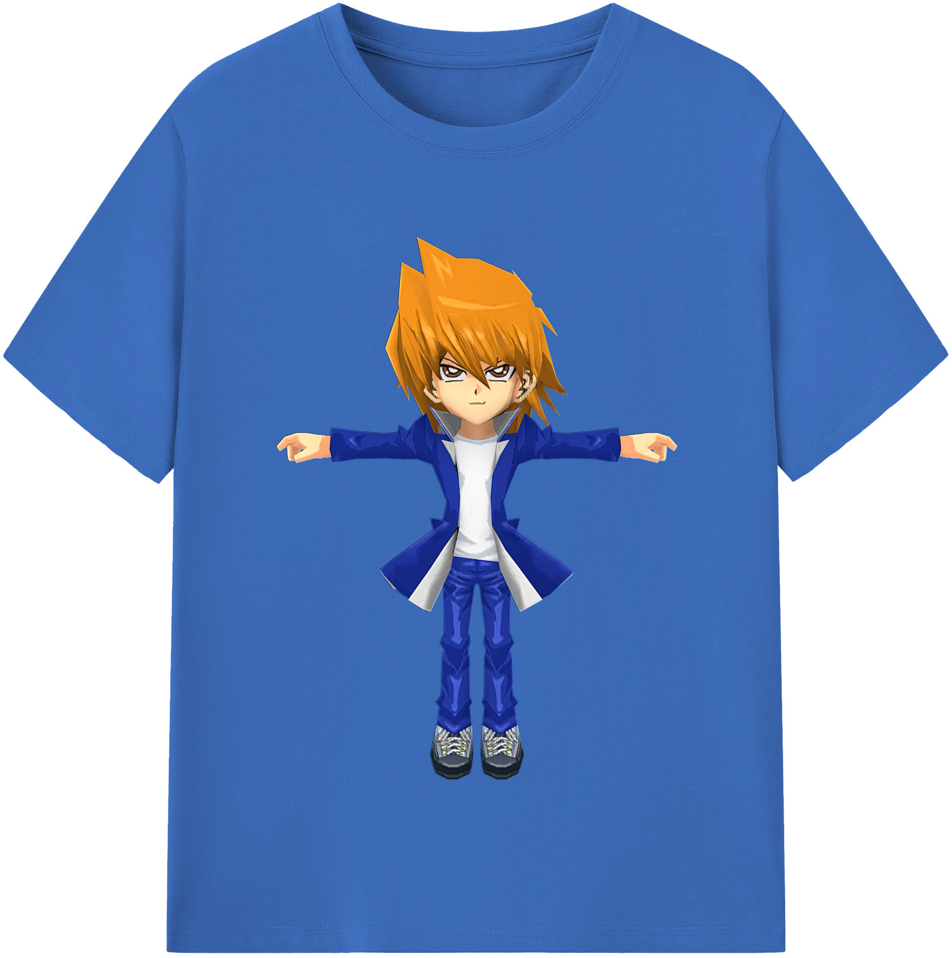 （画像用） 遊☆戯☆王 Yu-Gi-Oh! 綿100％半袖Tシャツ（フロントプリント）
