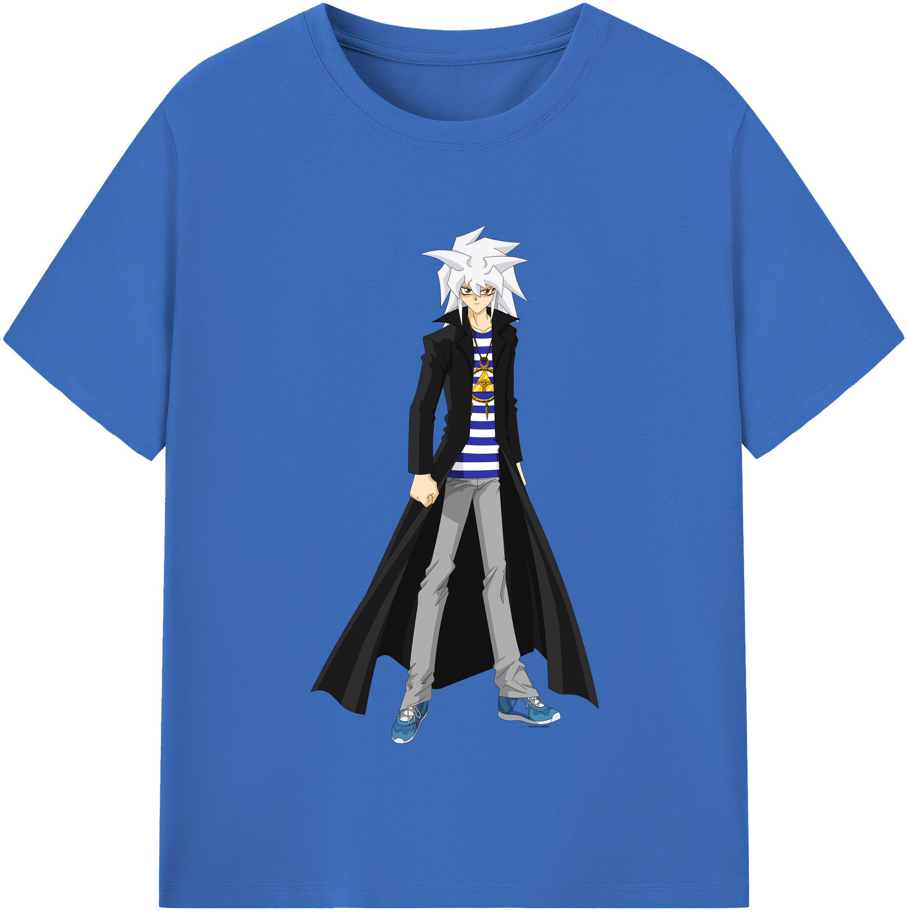 （画像用） 遊☆戯☆王 Yu-Gi-Oh! 綿100％半袖Tシャツ（フロントプリント）