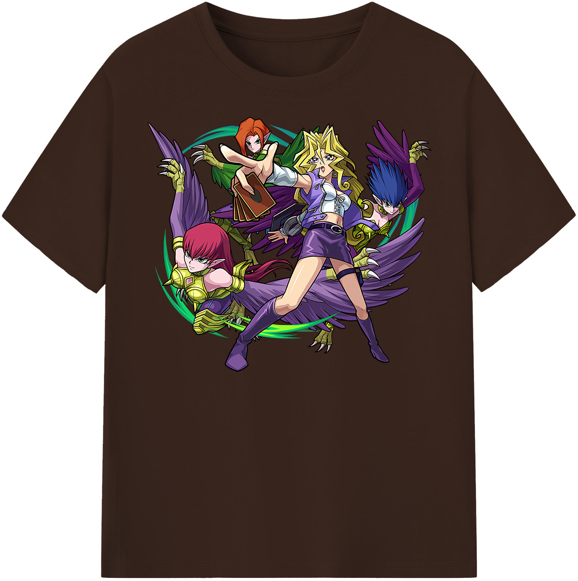（画像用） 遊☆戯☆王 Yu-Gi-Oh! 綿100％半袖Tシャツ（フロントプリント）