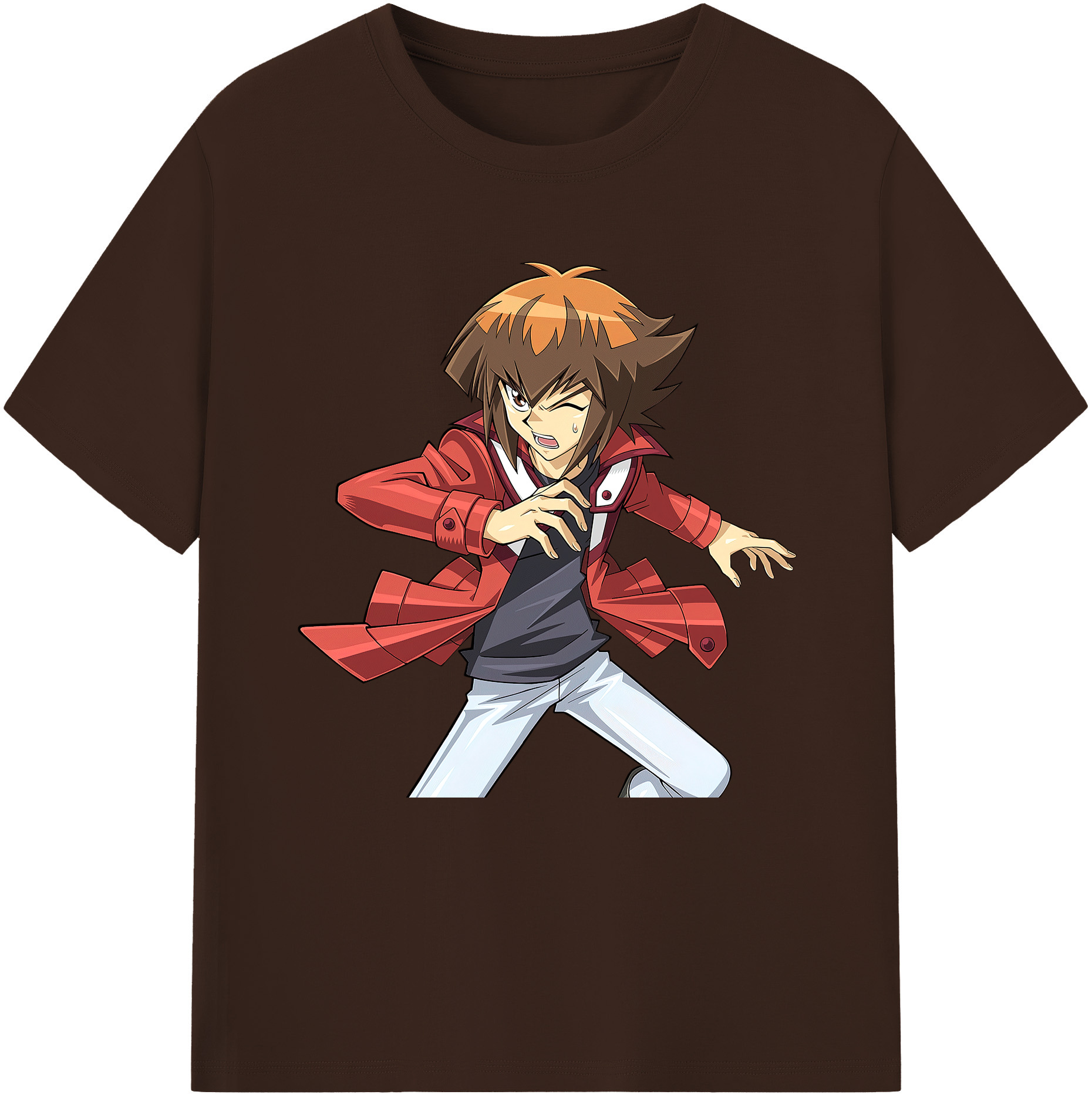 （画像用） 遊☆戯☆王 Yu-Gi-Oh! 綿100％半袖Tシャツ（フロントプリント）