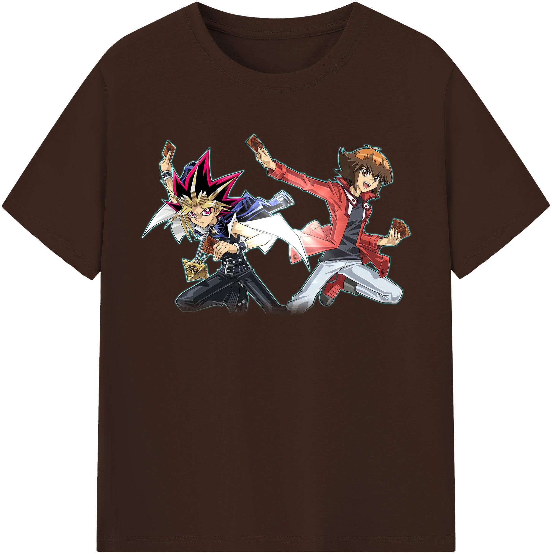 （画像用） 遊☆戯☆王 Yu-Gi-Oh! 綿100％半袖Tシャツ（フロントプリント）