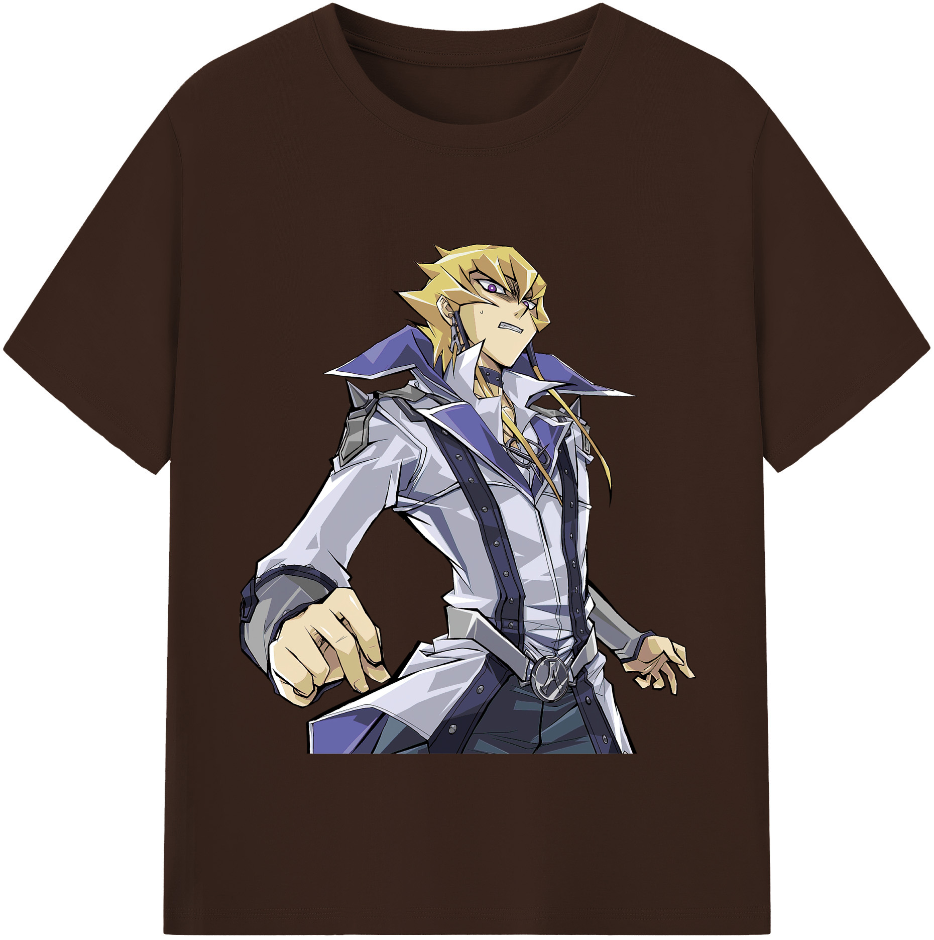 （画像用） 遊☆戯☆王 Yu-Gi-Oh! 綿100％半袖Tシャツ（フロントプリント）
