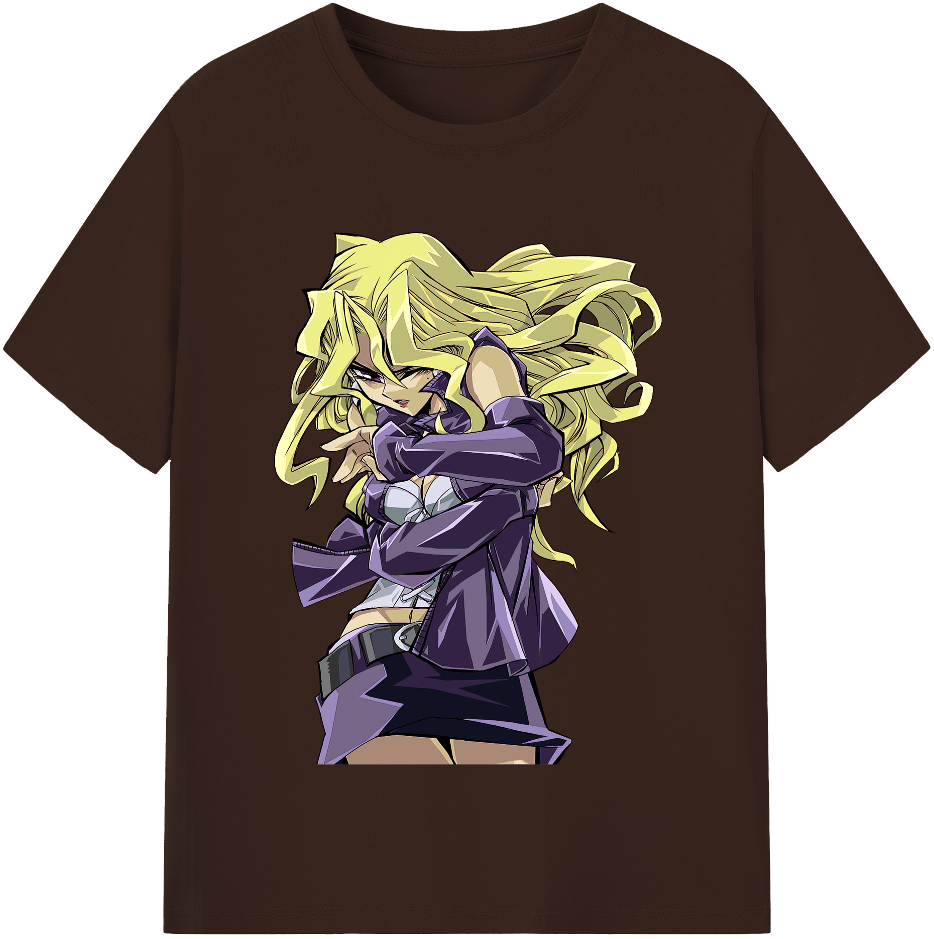 （画像用） 遊☆戯☆王 Yu-Gi-Oh! 綿100％半袖Tシャツ（フロントプリント）