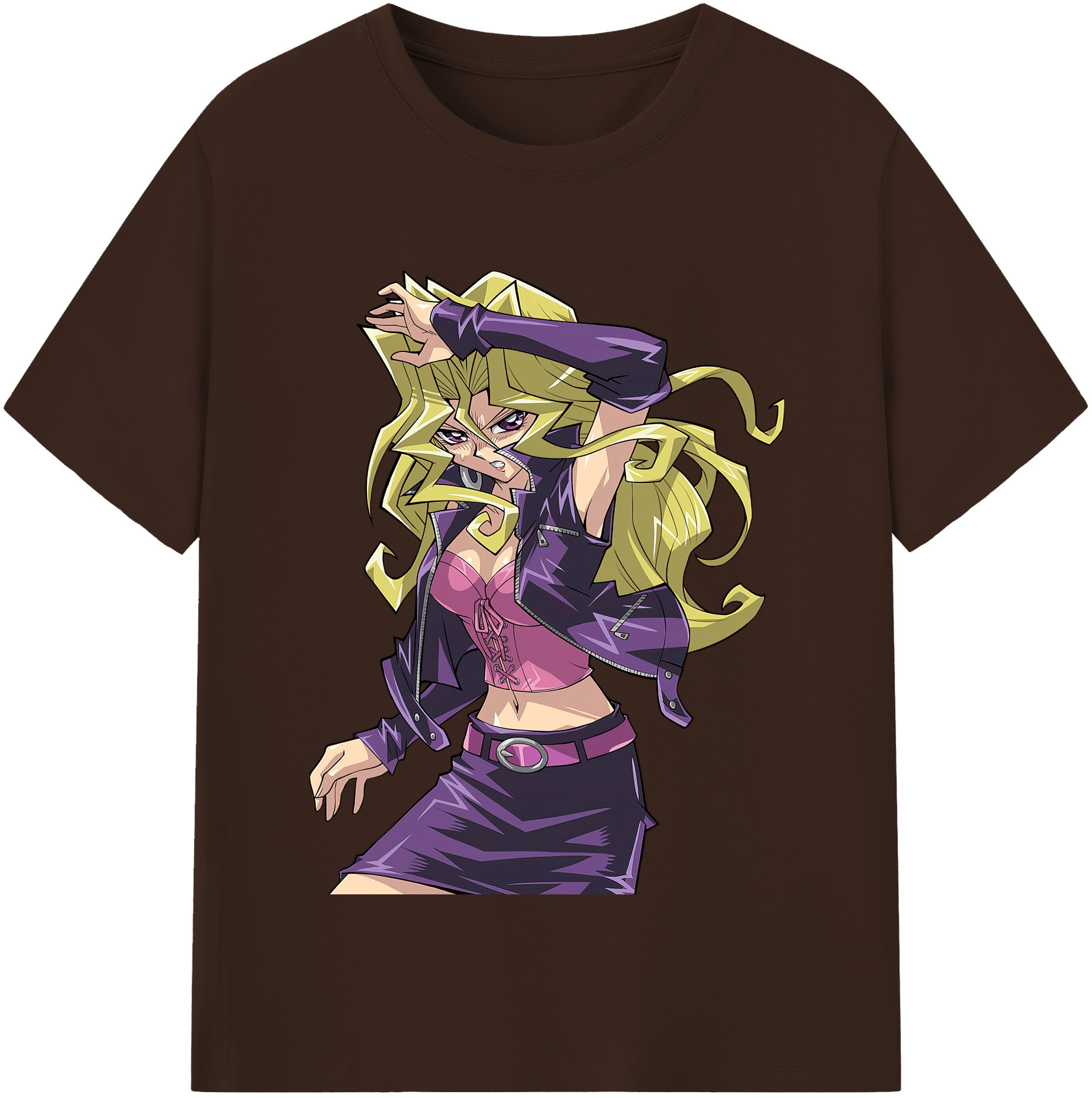 （画像用） 遊☆戯☆王 Yu-Gi-Oh! 綿100％半袖Tシャツ（フロントプリント）