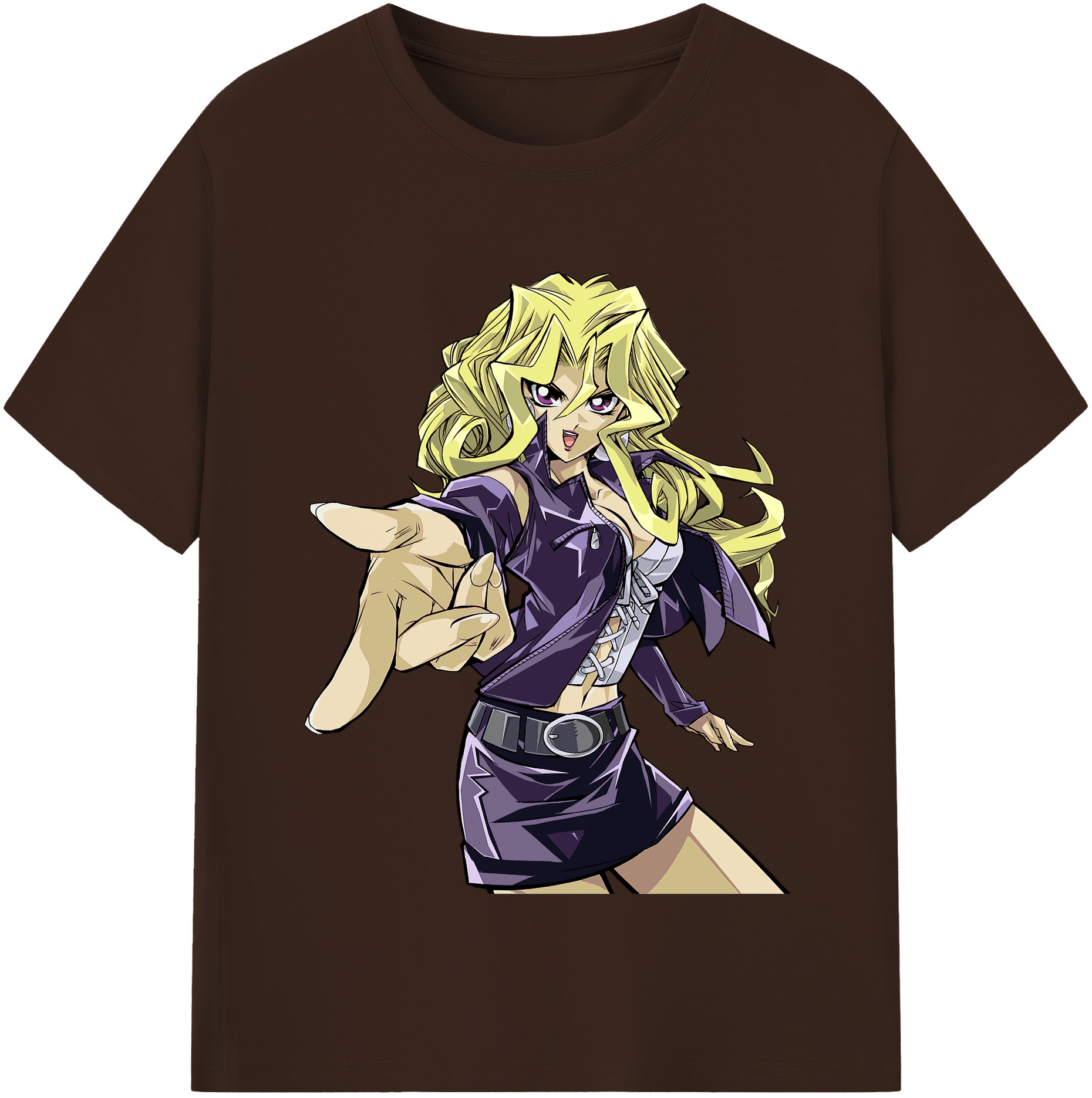（画像用） 遊☆戯☆王 Yu-Gi-Oh! 綿100％半袖Tシャツ（フロントプリント）