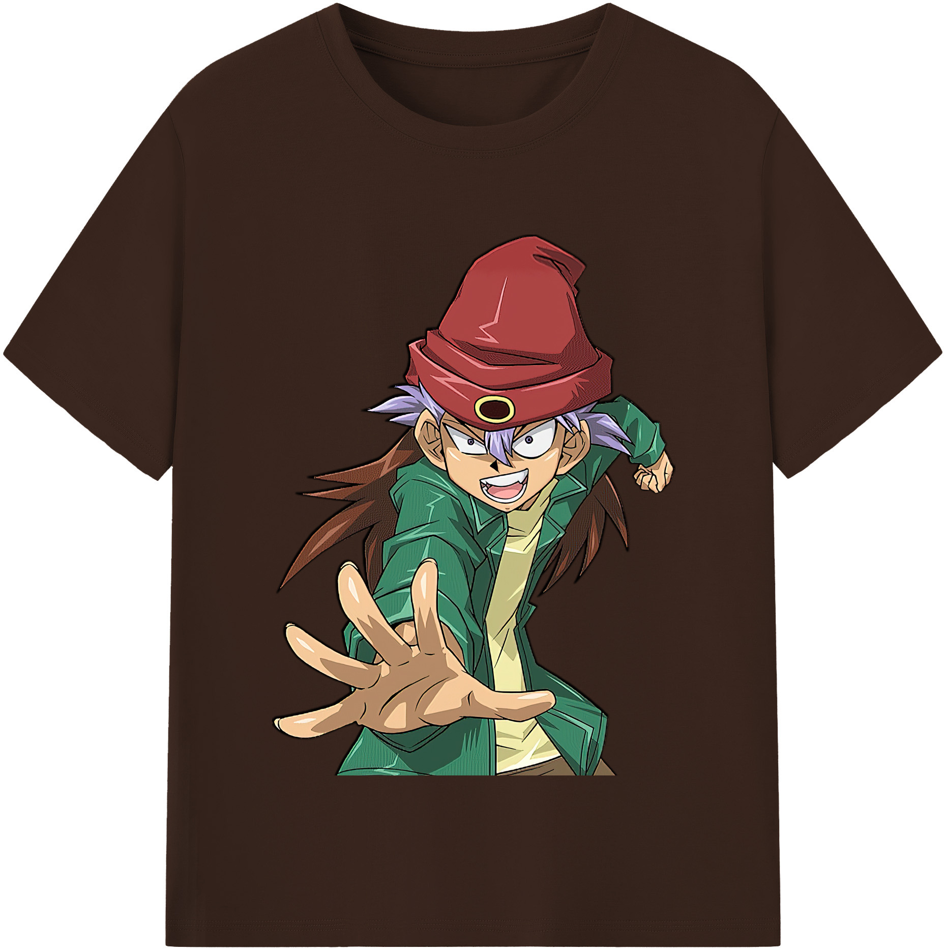 （画像用） 遊☆戯☆王 Yu-Gi-Oh! 綿100％半袖Tシャツ（フロントプリント）