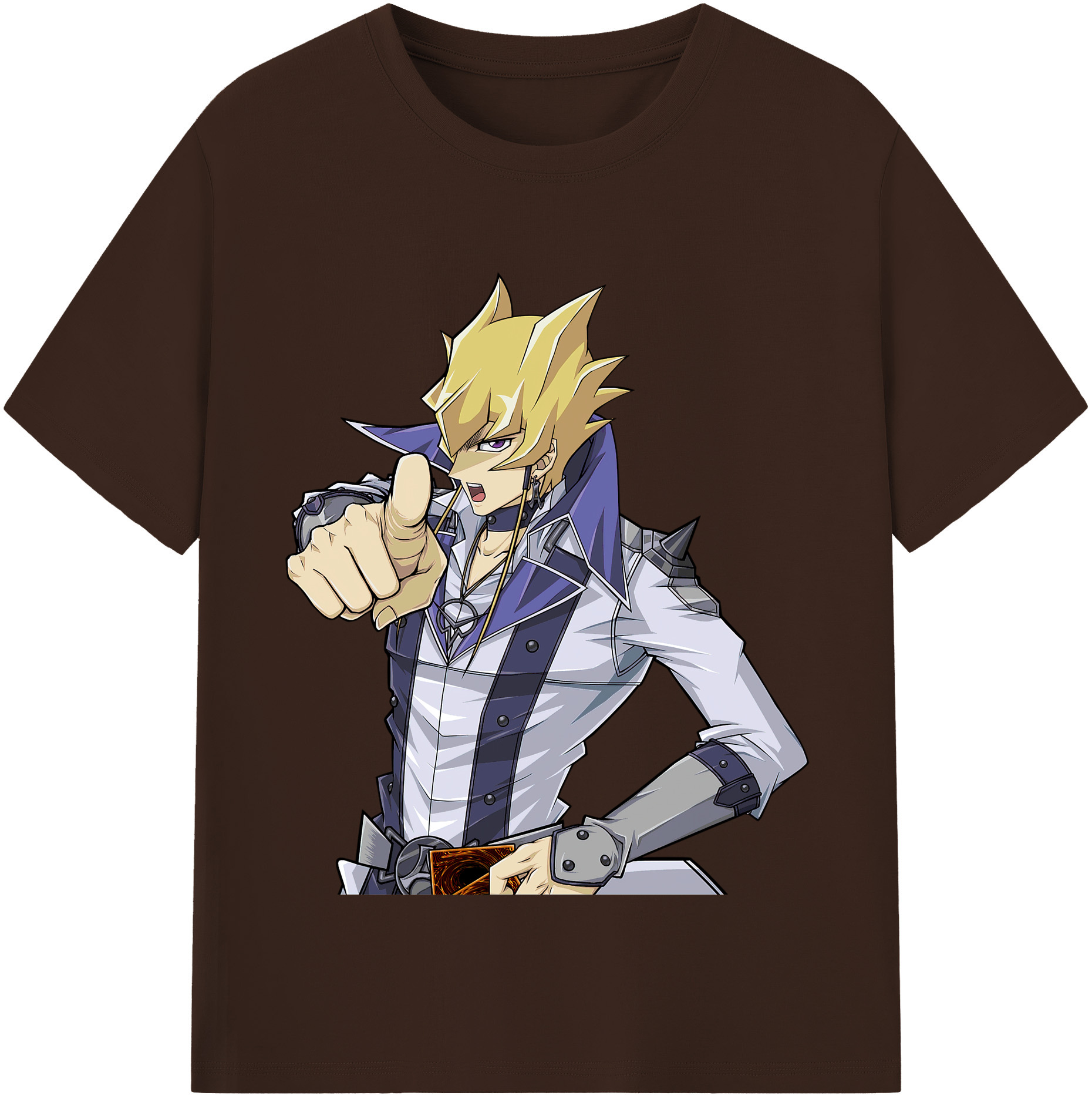 （画像用） 遊☆戯☆王 Yu-Gi-Oh! 綿100％半袖Tシャツ（フロントプリント）