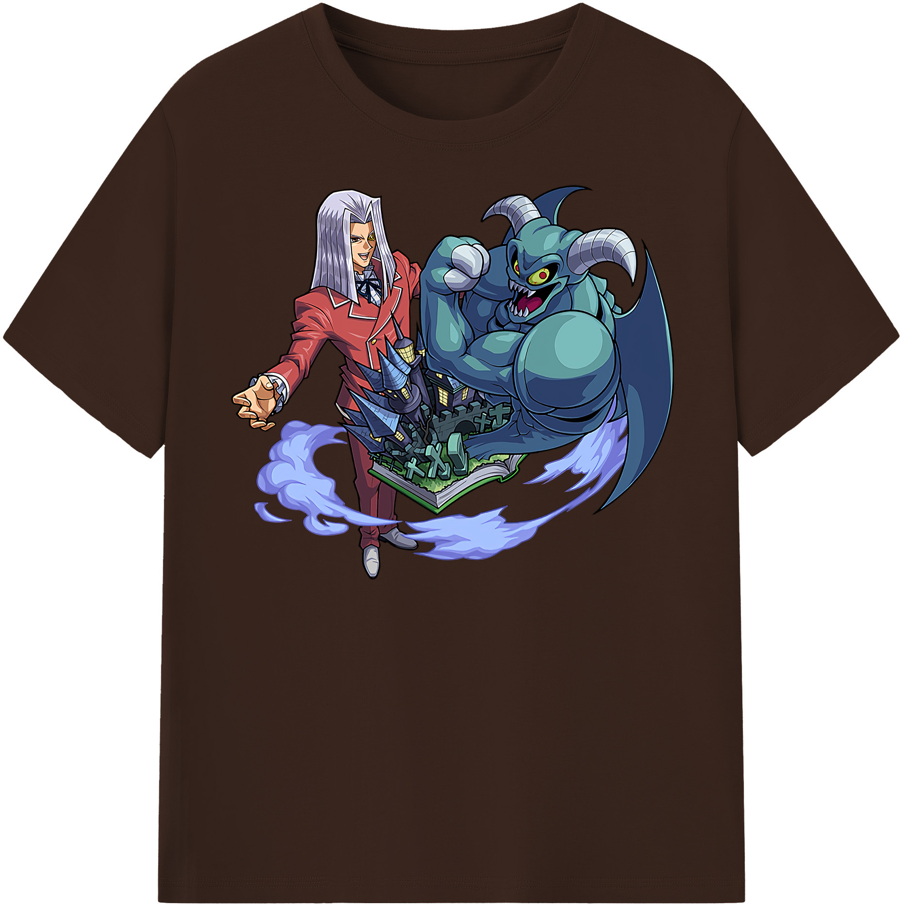（画像用） 遊☆戯☆王 Yu-Gi-Oh! 綿100％半袖Tシャツ（フロントプリント）