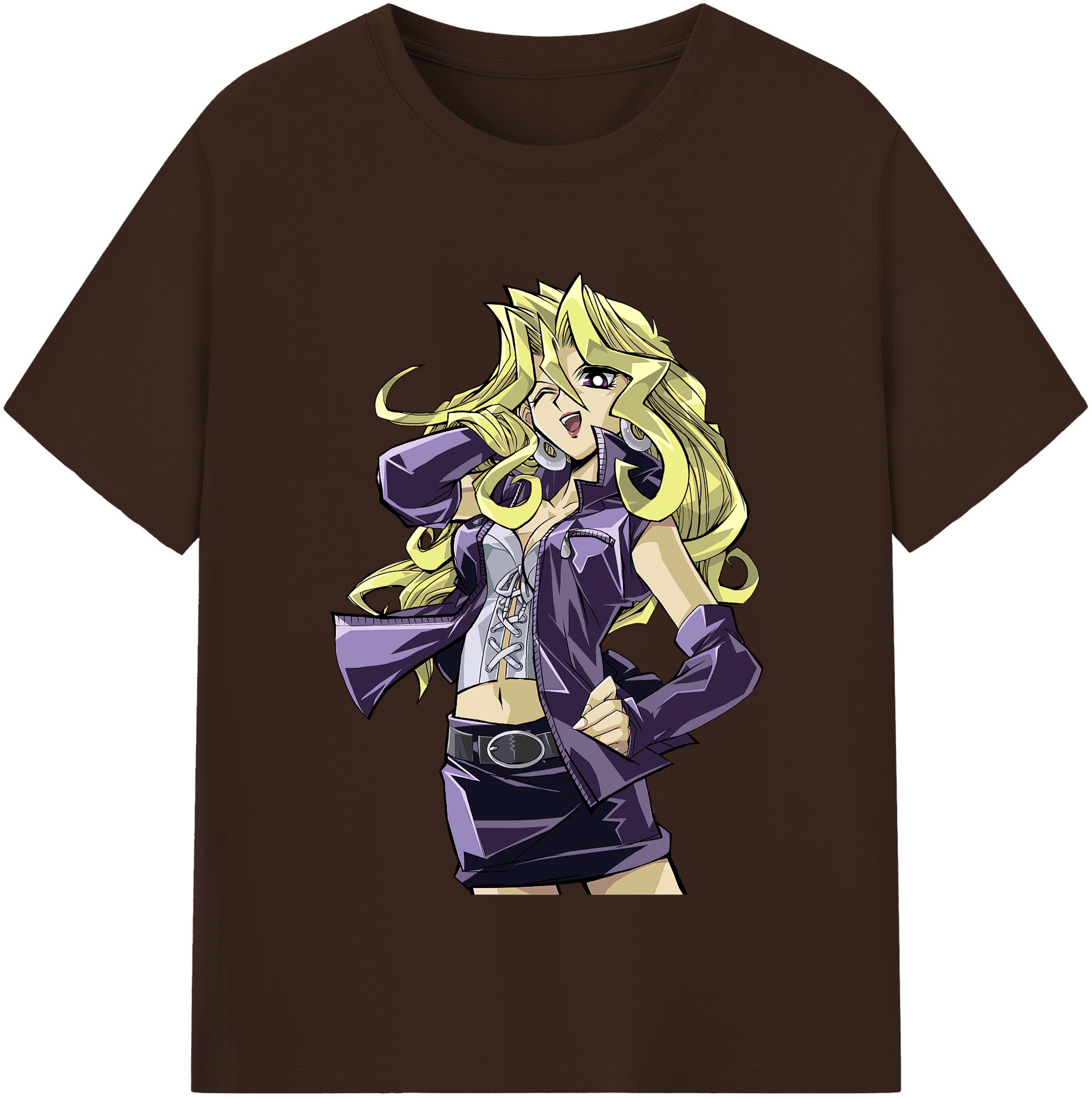 （画像用） 遊☆戯☆王 Yu-Gi-Oh! 綿100％半袖Tシャツ（フロントプリント）