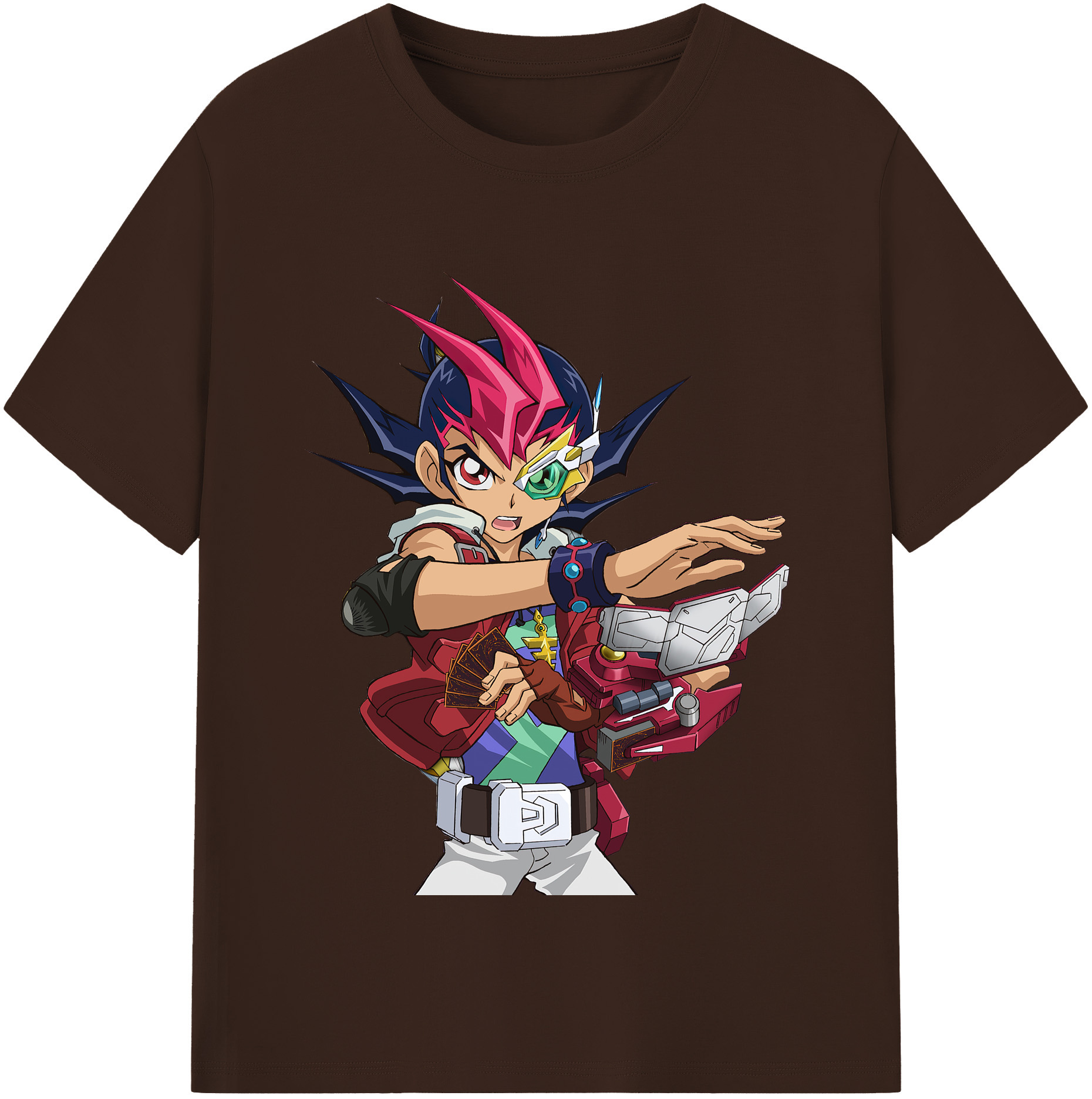 （画像用） 遊☆戯☆王 Yu-Gi-Oh! 綿100％半袖Tシャツ（フロントプリント）