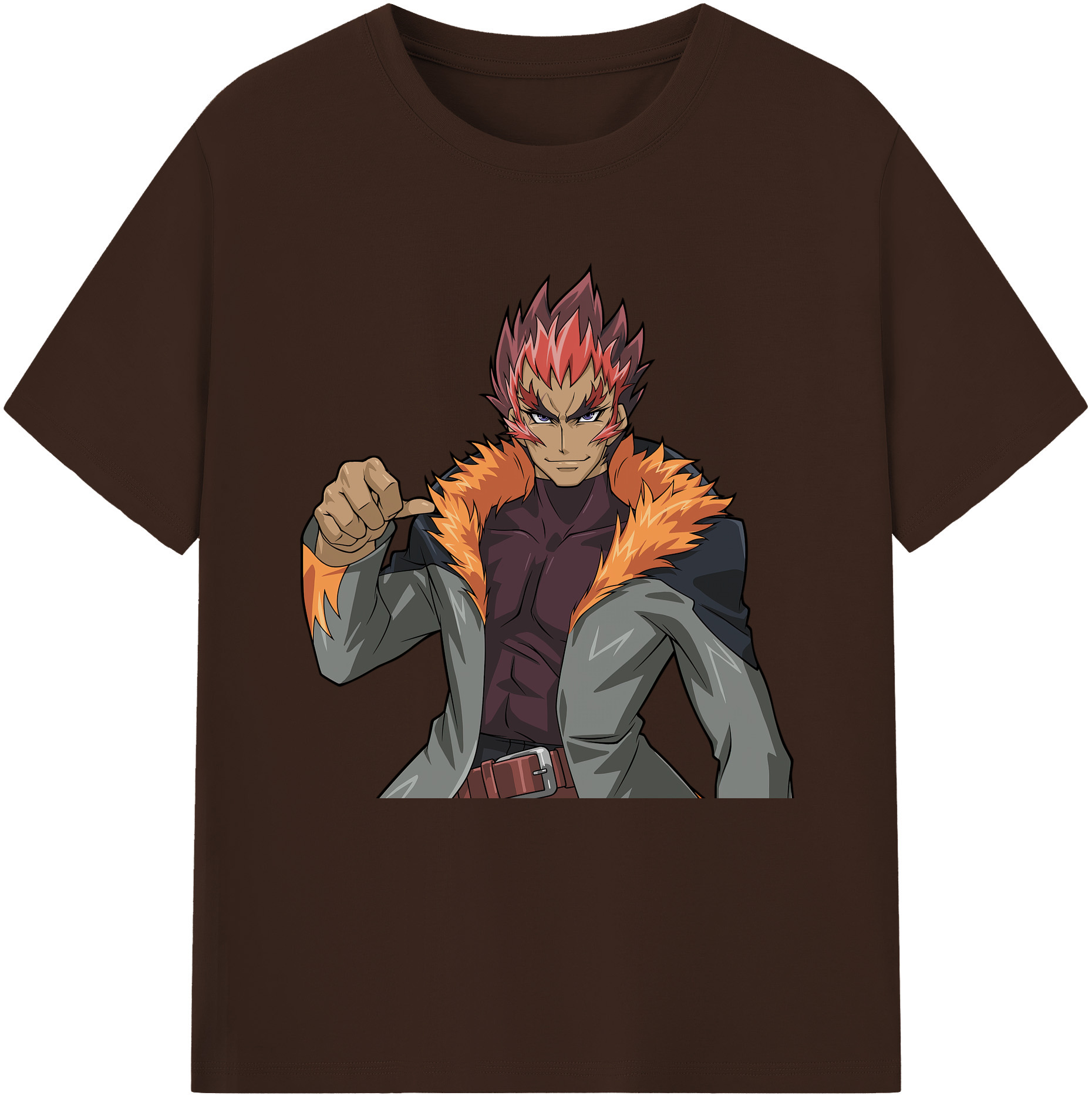 （画像用） 遊☆戯☆王 Yu-Gi-Oh! 綿100％半袖Tシャツ（フロントプリント）