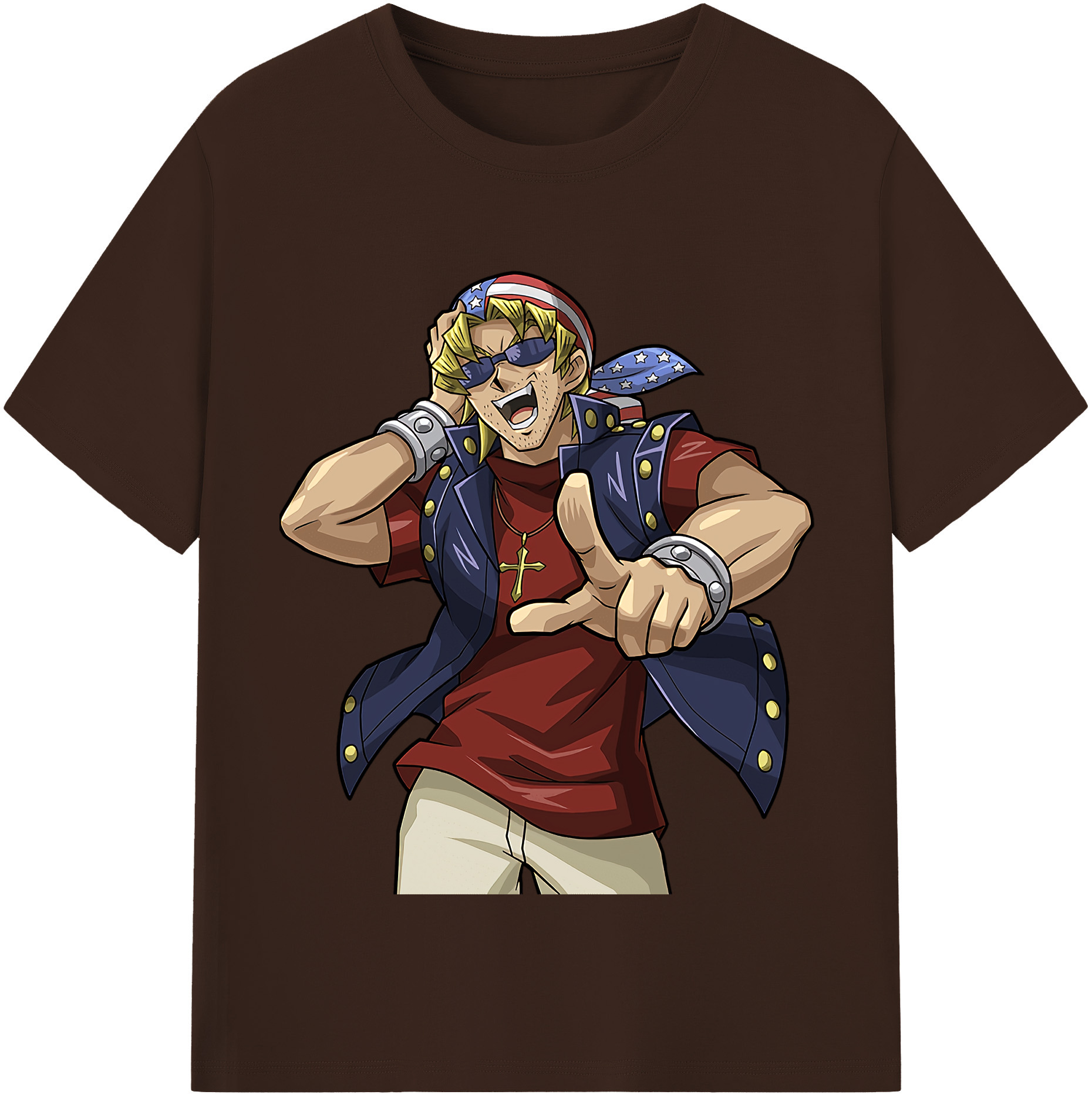 （画像用） 遊☆戯☆王 Yu-Gi-Oh! 綿100％半袖Tシャツ（フロントプリント）