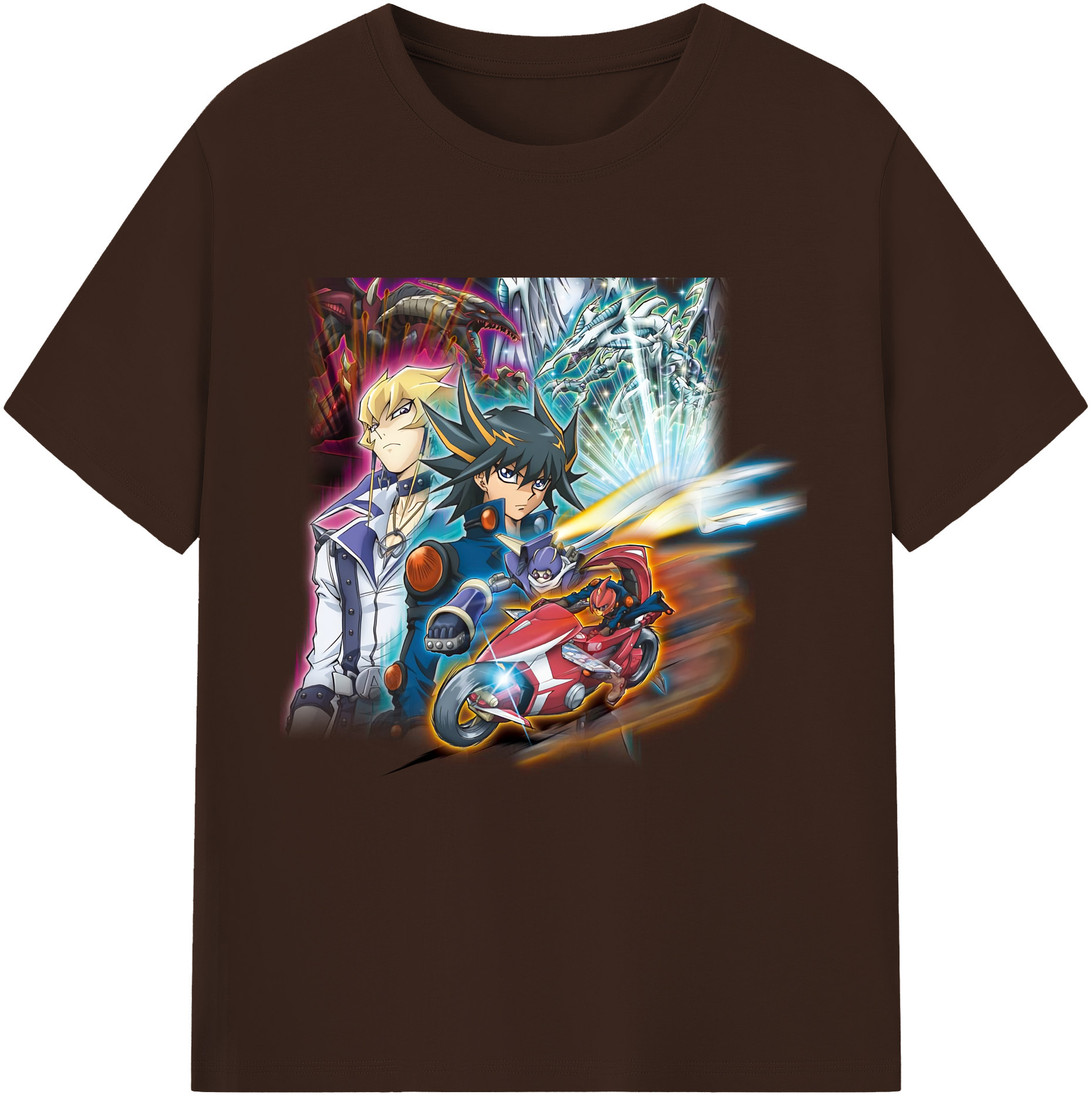 （画像用） 遊☆戯☆王 Yu-Gi-Oh! 綿100％半袖Tシャツ（フロントプリント）