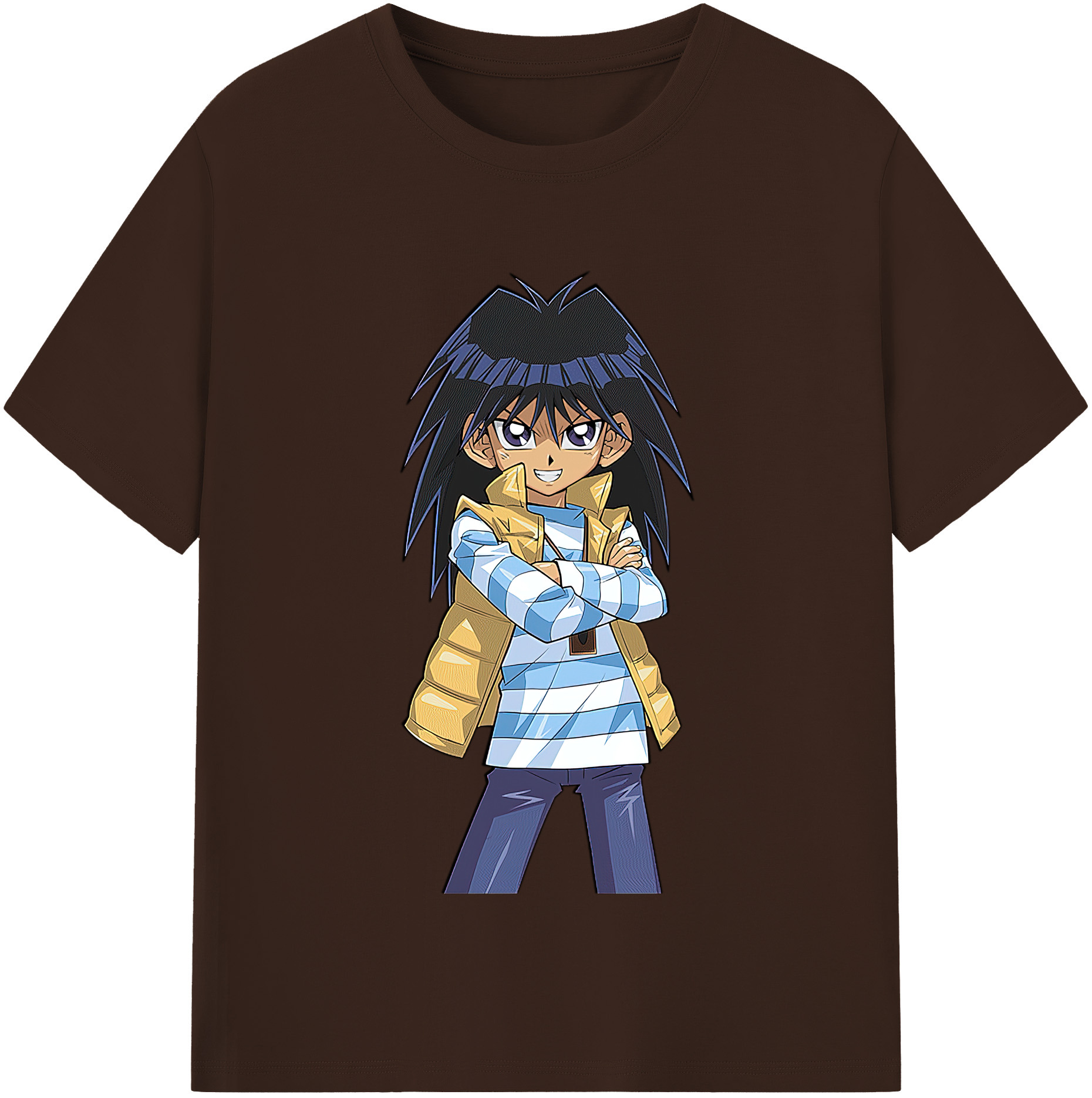 （画像用） 遊☆戯☆王 Yu-Gi-Oh! 綿100％半袖Tシャツ（フロントプリント）