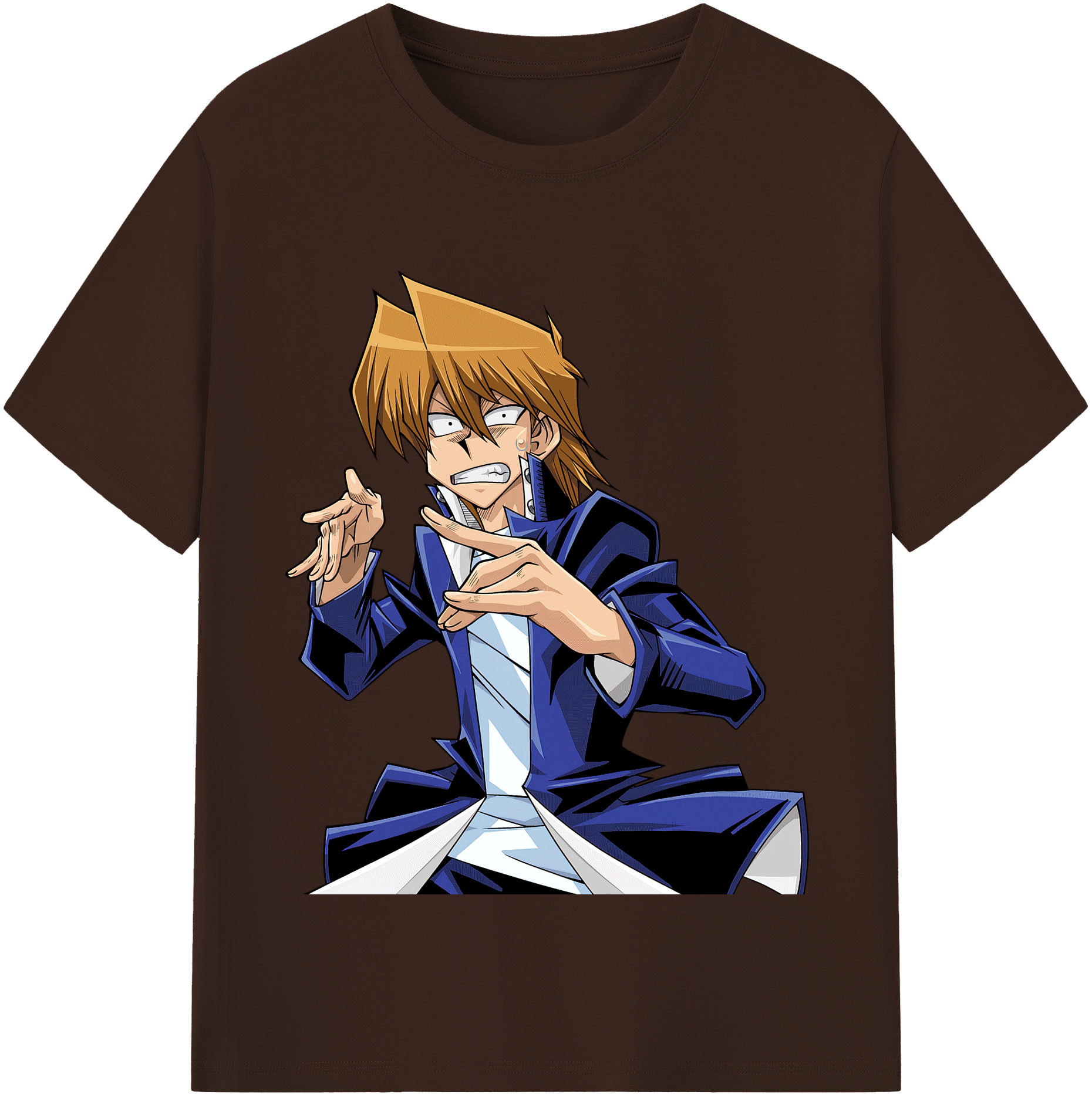 （画像用） 遊☆戯☆王 Yu-Gi-Oh! 綿100％半袖Tシャツ（フロントプリント）