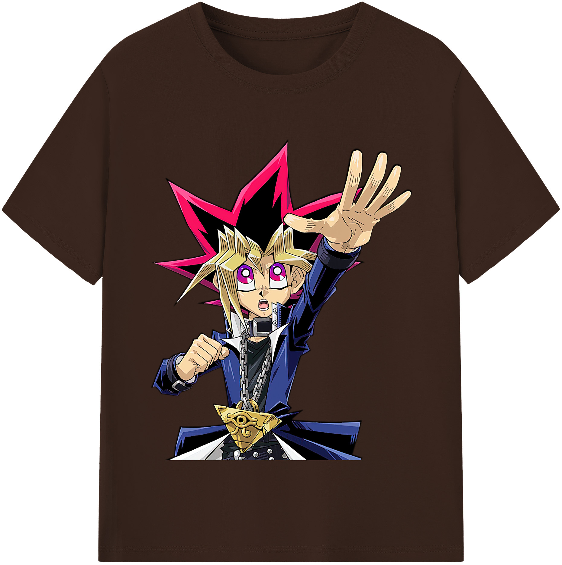 （画像用） 遊☆戯☆王 Yu-Gi-Oh! 綿100％半袖Tシャツ（フロントプリント）