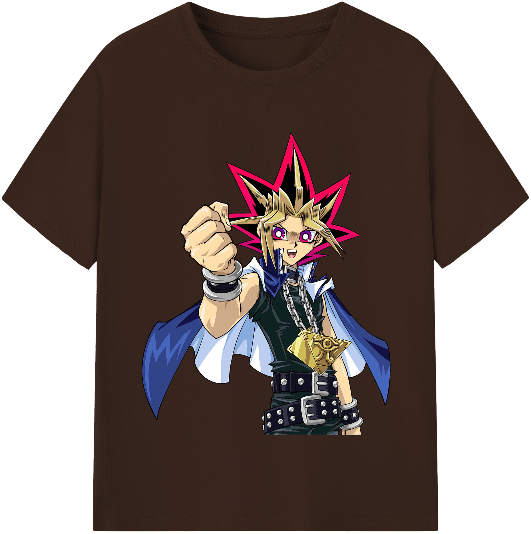 （画像用） 遊☆戯☆王 Yu-Gi-Oh! 綿100％半袖Tシャツ（フロントプリント）
