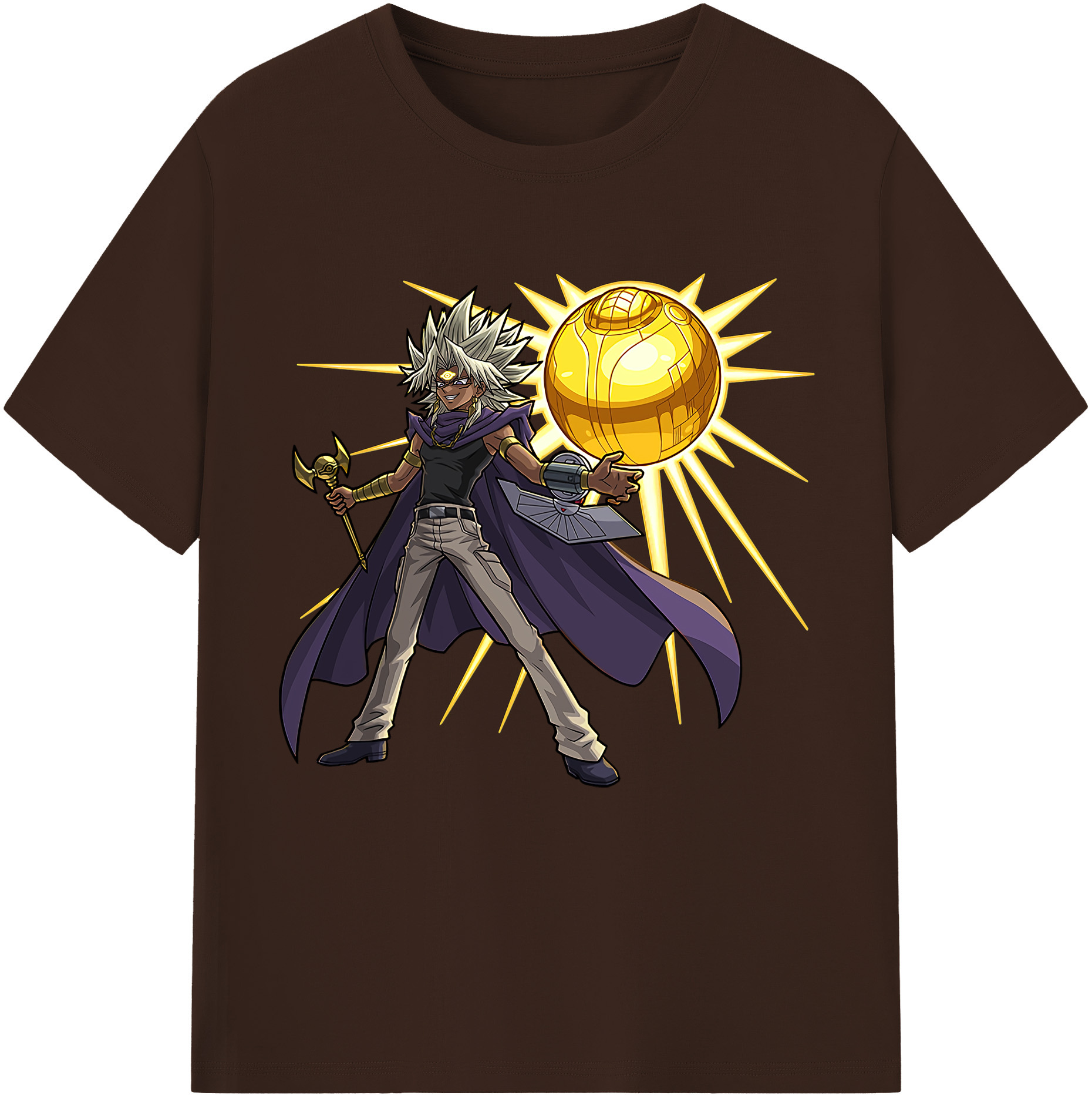 （画像用） 遊☆戯☆王 Yu-Gi-Oh! 綿100％半袖Tシャツ（フロントプリント）