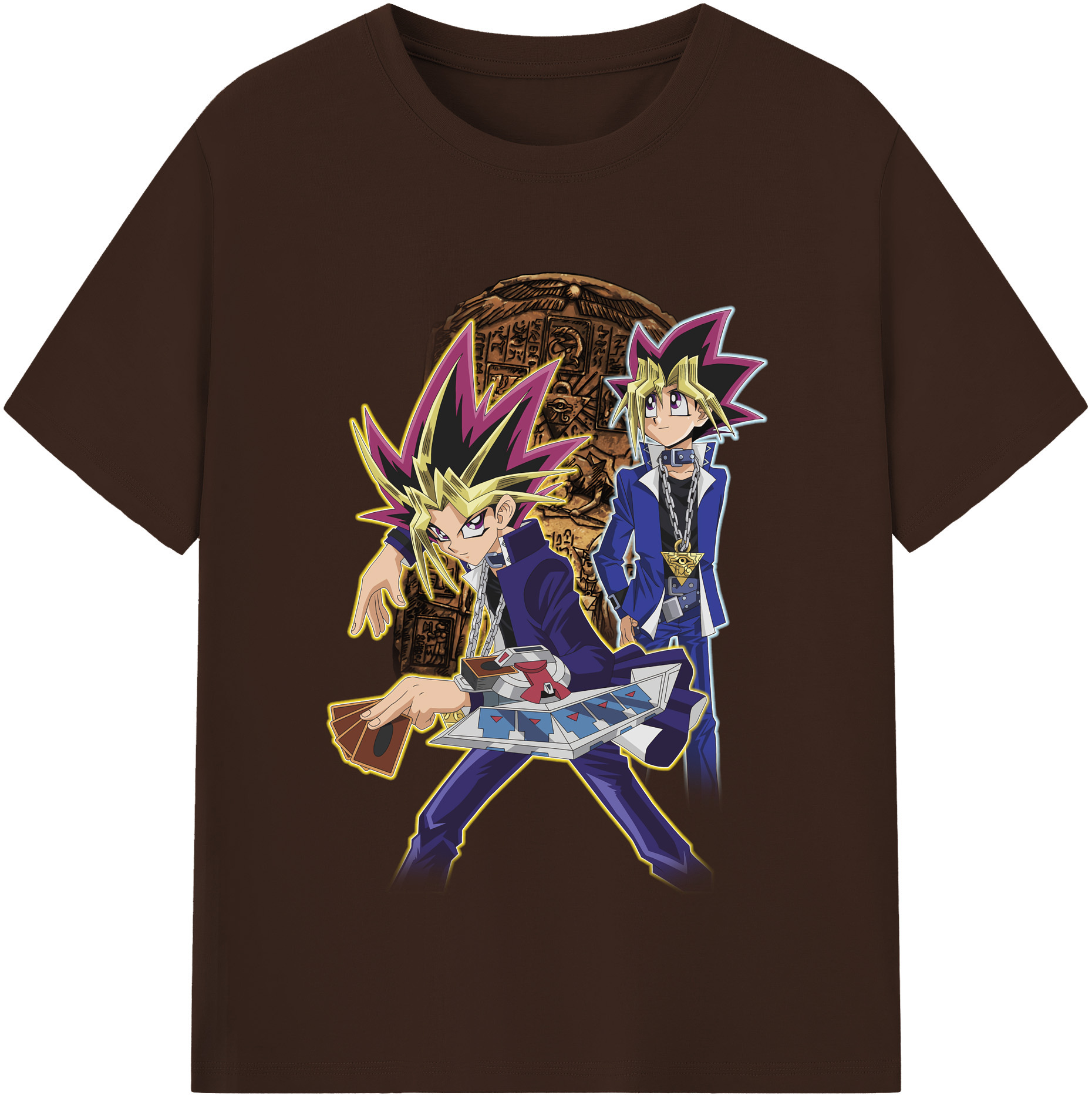 （画像用） 遊☆戯☆王 Yu-Gi-Oh! 綿100％半袖Tシャツ（フロントプリント）