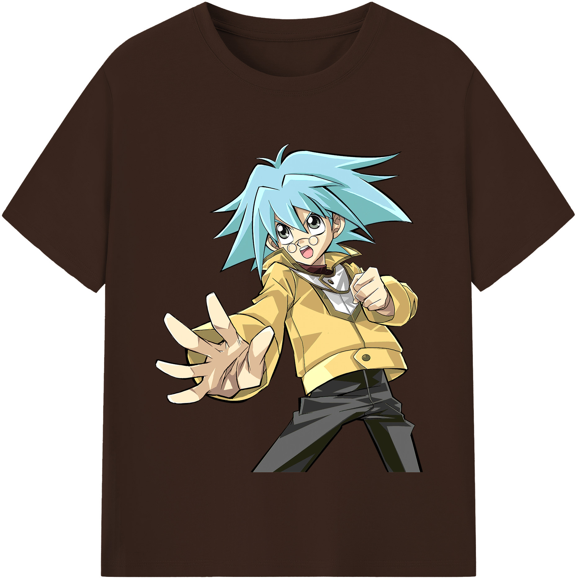 （画像用） 遊☆戯☆王 Yu-Gi-Oh! 綿100％半袖Tシャツ（フロントプリント）