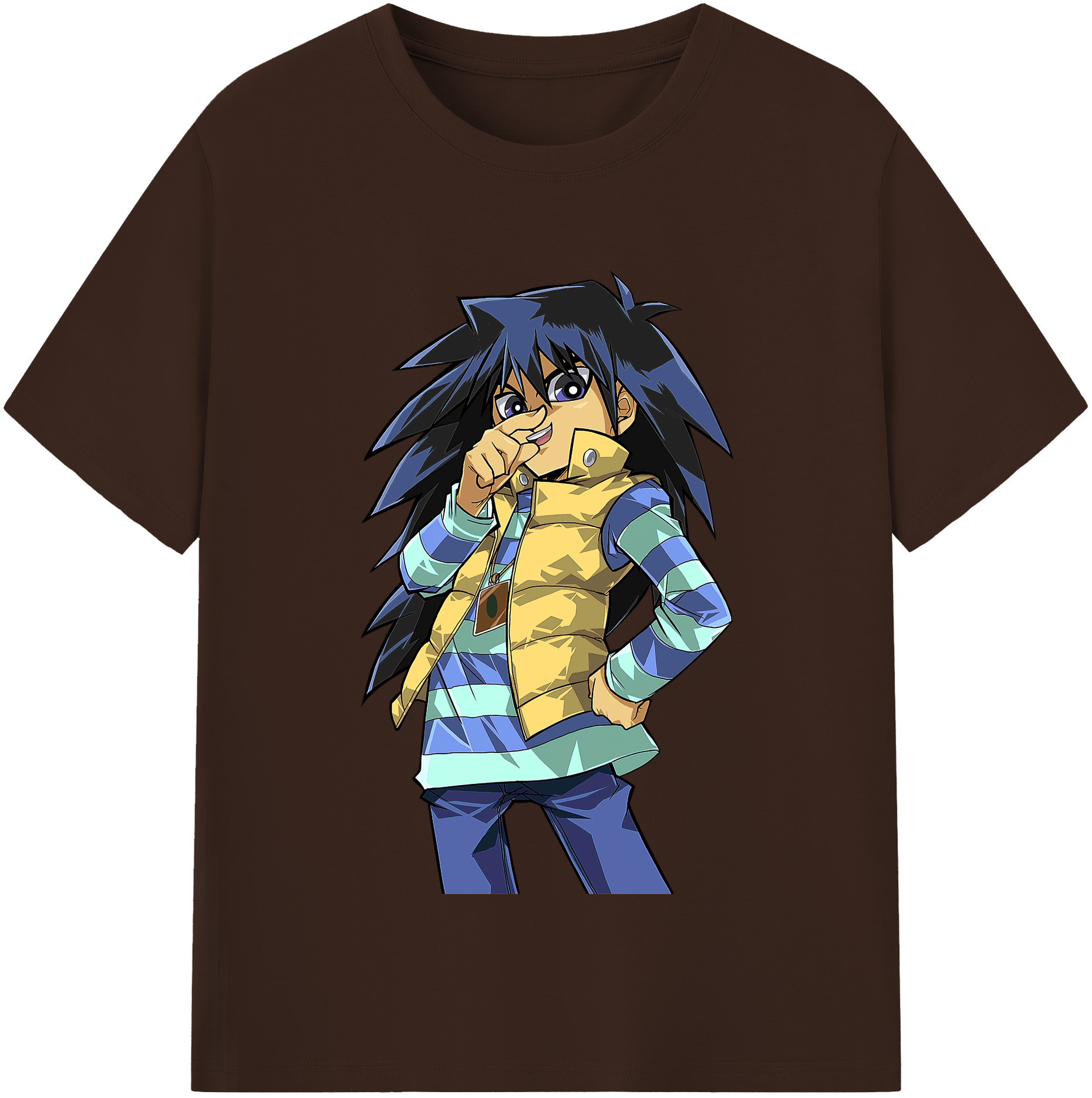 （画像用） 遊☆戯☆王 Yu-Gi-Oh! 綿100％半袖Tシャツ（フロントプリント）