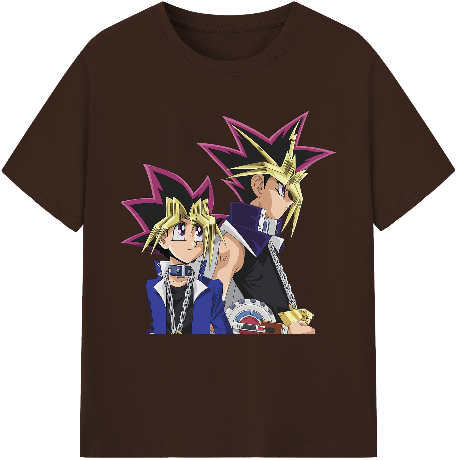 （画像用） 遊☆戯☆王 Yu-Gi-Oh! 綿100％半袖Tシャツ（フロントプリント）