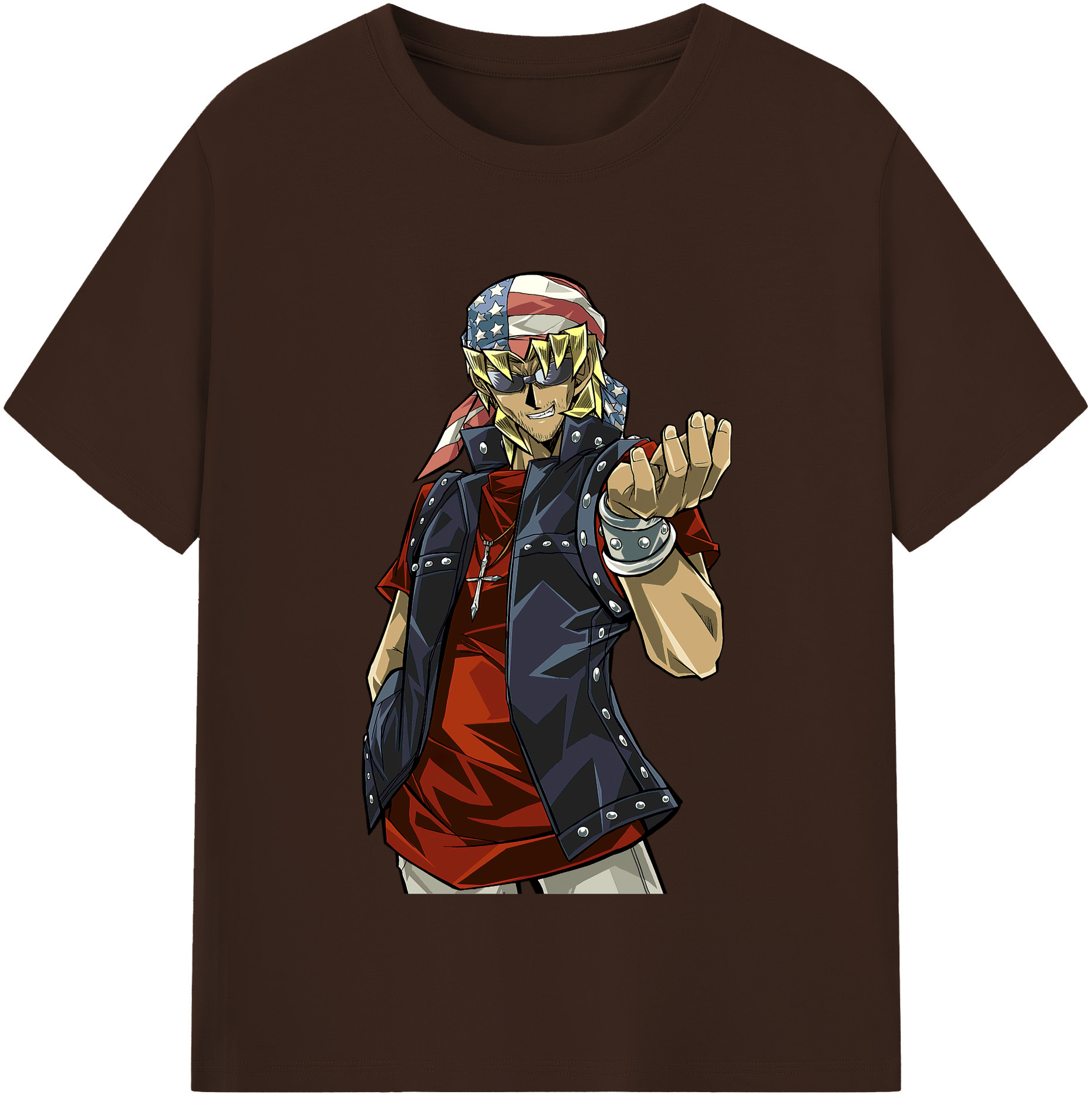 （画像用） 遊☆戯☆王 Yu-Gi-Oh! 綿100％半袖Tシャツ（フロントプリント）