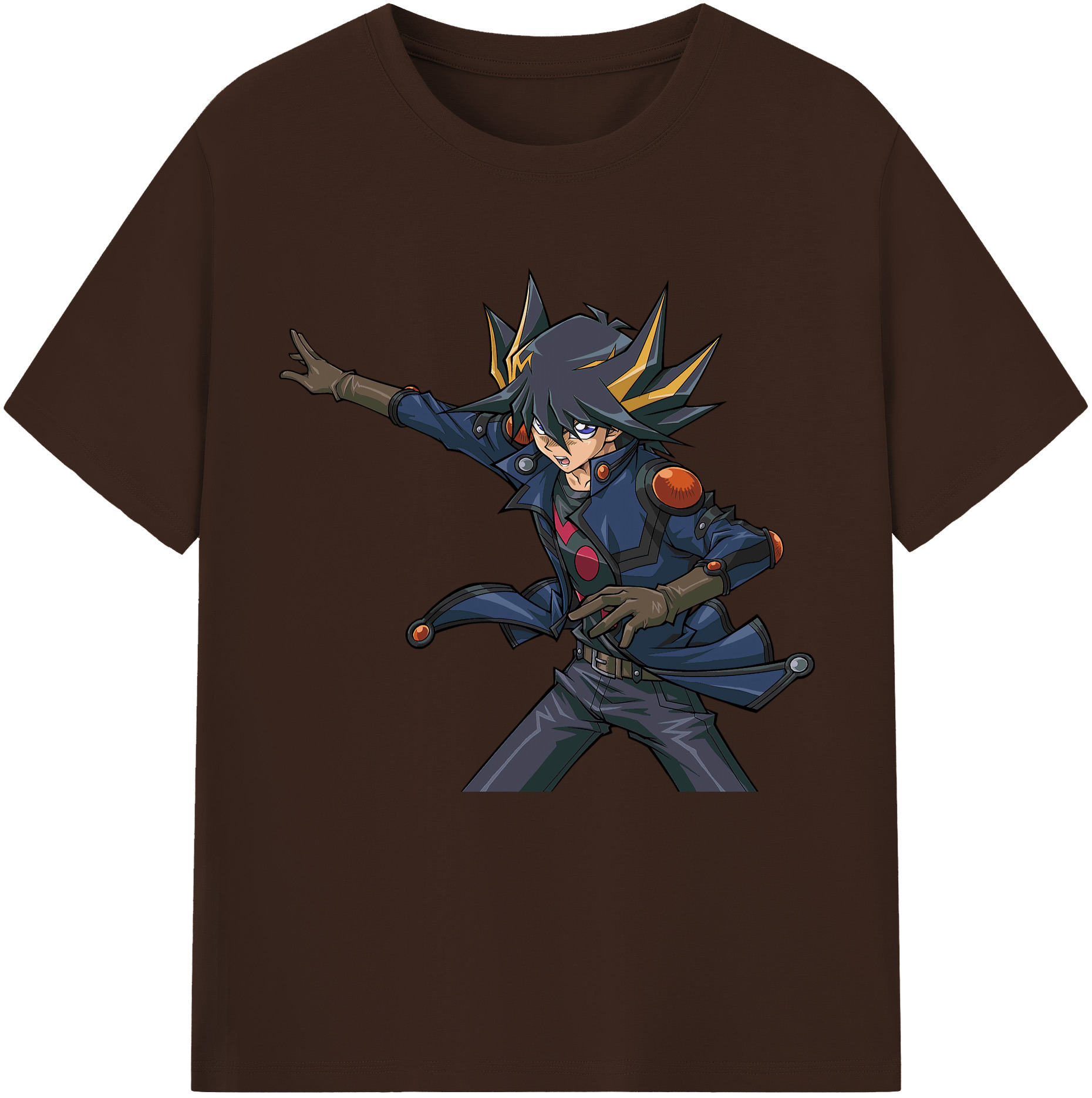 （画像用） 遊☆戯☆王 Yu-Gi-Oh! 綿100％半袖Tシャツ（フロントプリント）