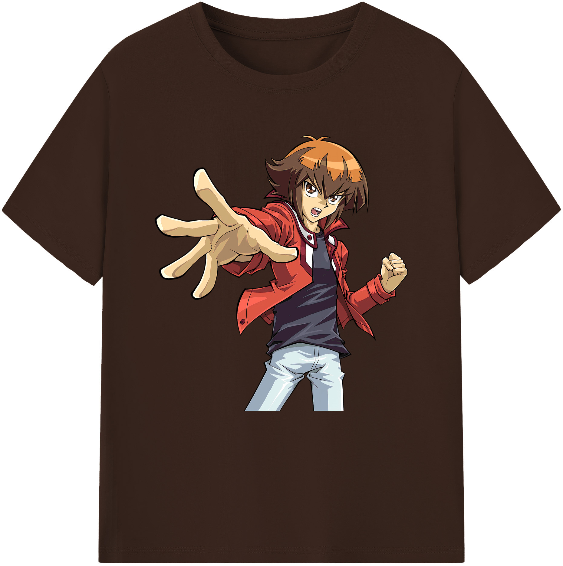 （画像用） 遊☆戯☆王 Yu-Gi-Oh! 綿100％半袖Tシャツ（フロントプリント）