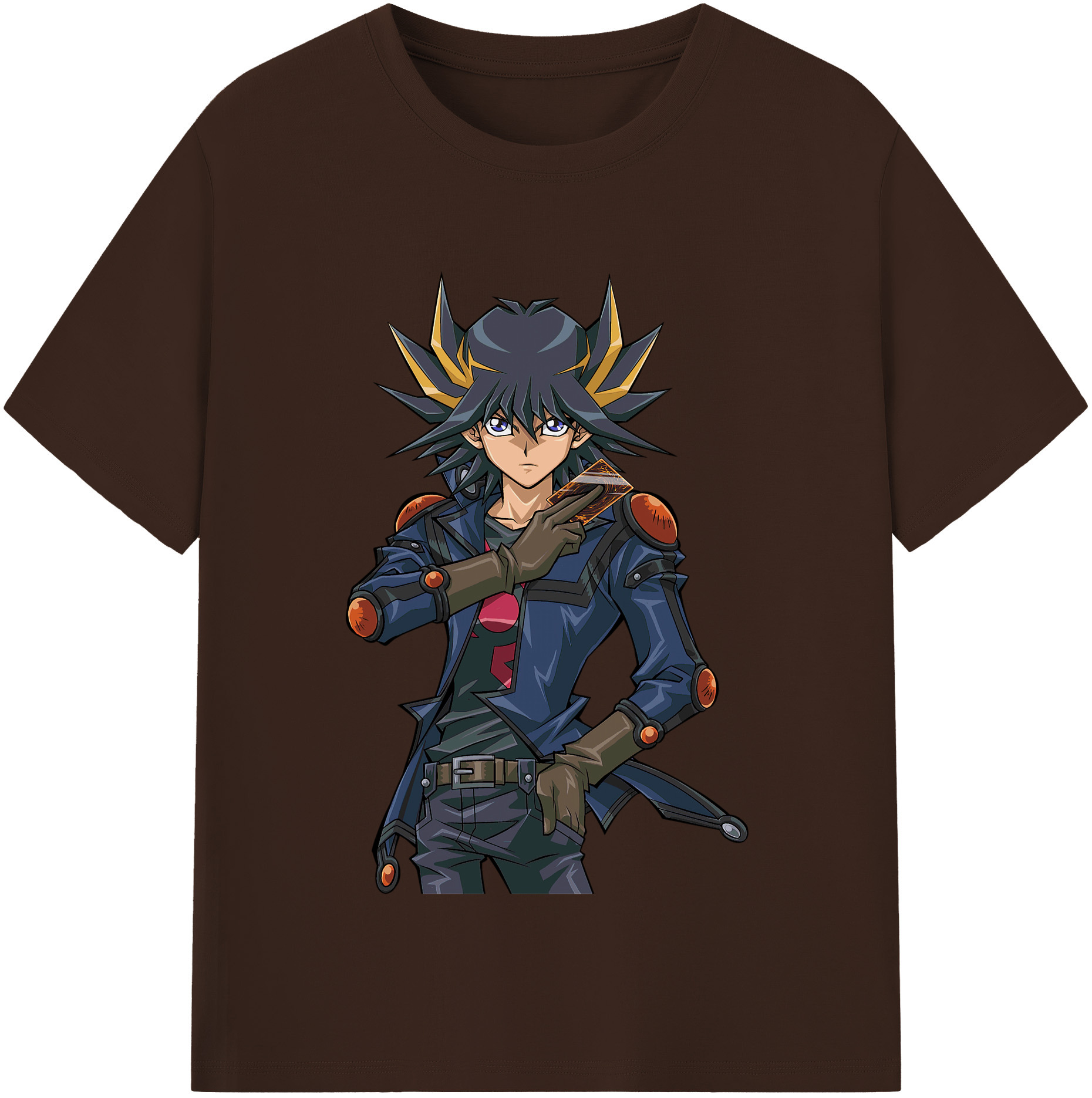 （画像用） 遊☆戯☆王 Yu-Gi-Oh! 綿100％半袖Tシャツ（フロントプリント）