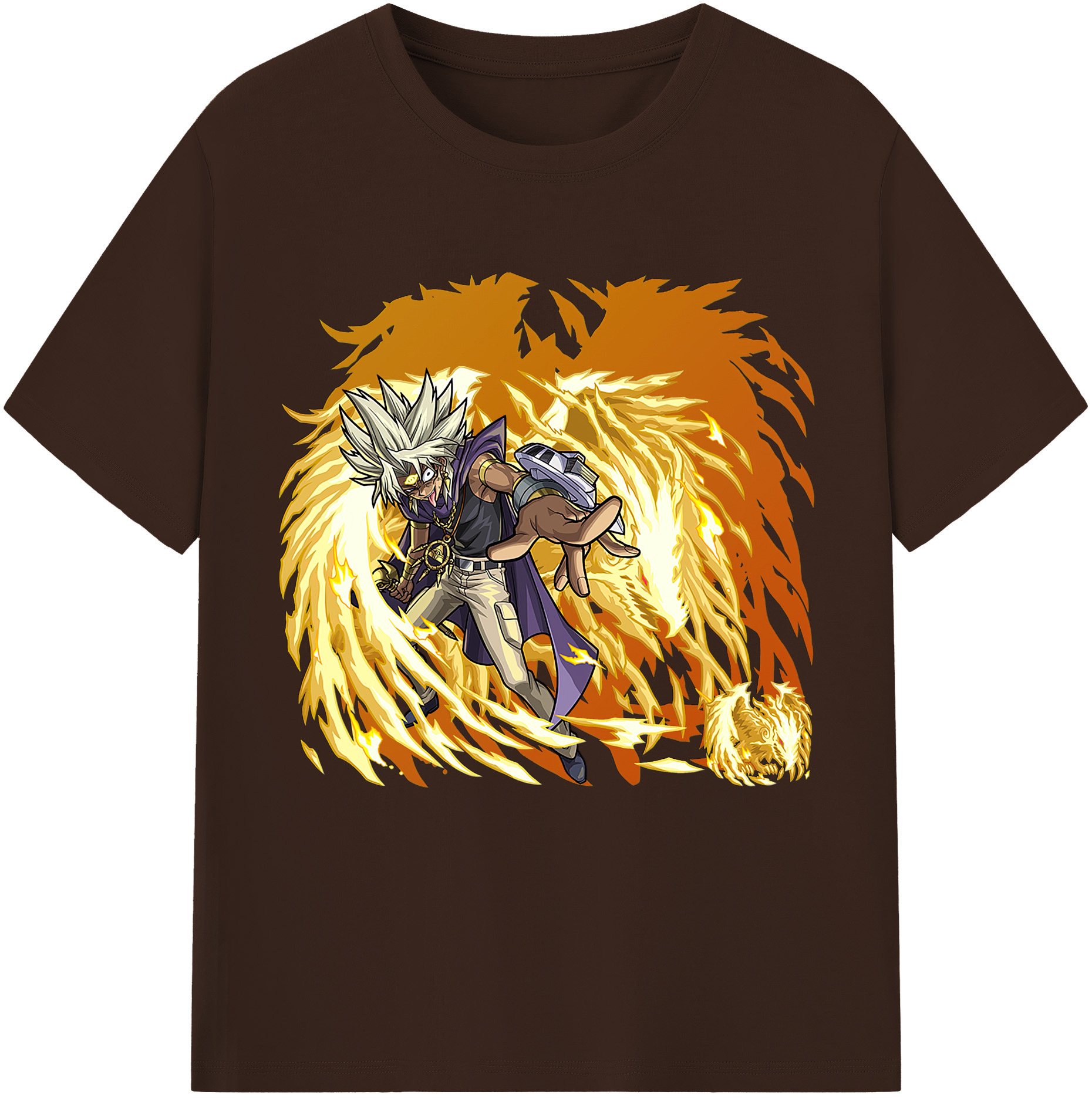 （画像用） 遊☆戯☆王 Yu-Gi-Oh! 綿100％半袖Tシャツ（フロントプリント）