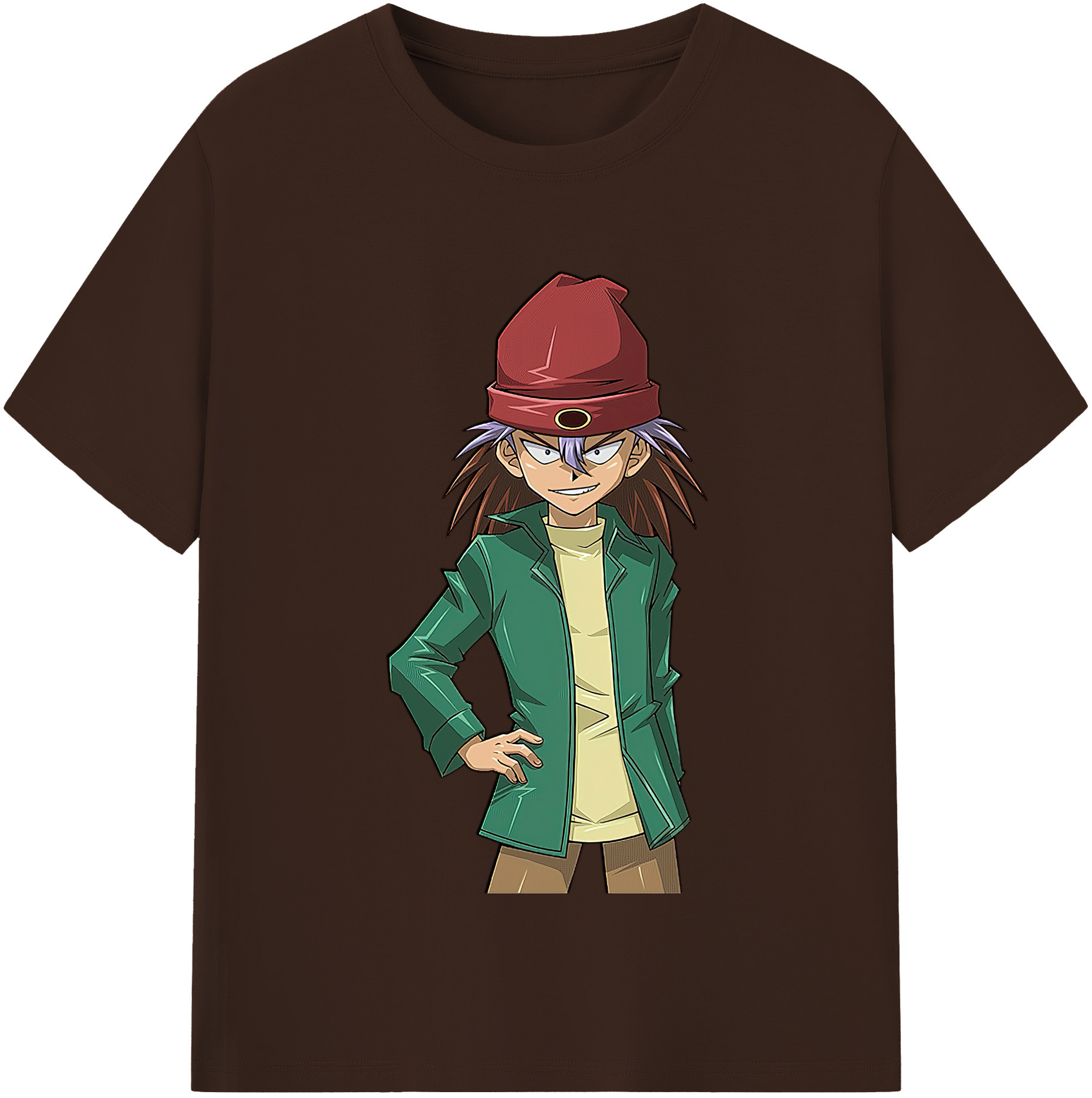 （画像用） 遊☆戯☆王 Yu-Gi-Oh! 綿100％半袖Tシャツ（フロントプリント）